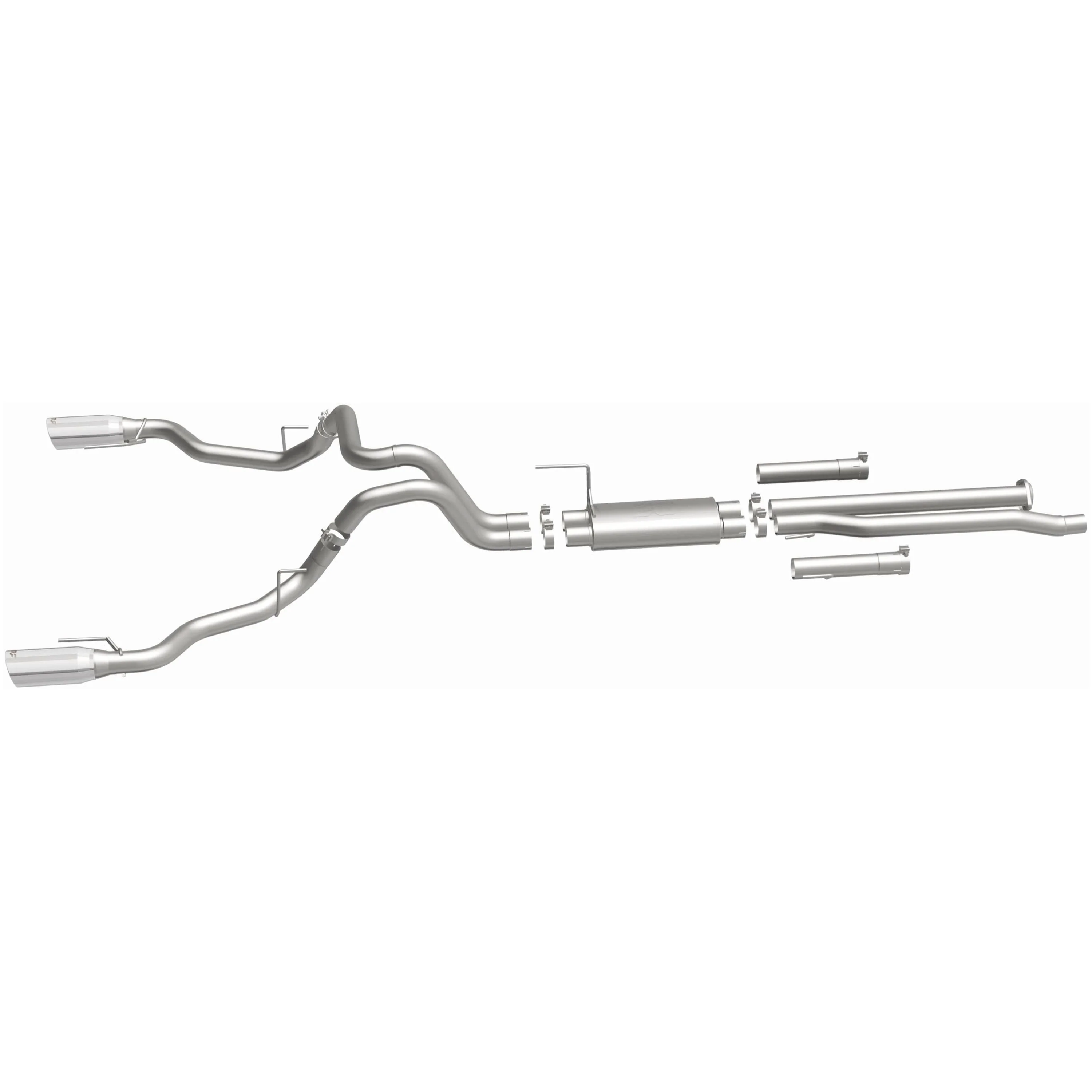 MagnaFlow 2017-2020 Ford F-150 Raptor 3.5L Street Series Cat-Back Performance Exhaust System 19346 - Image 4