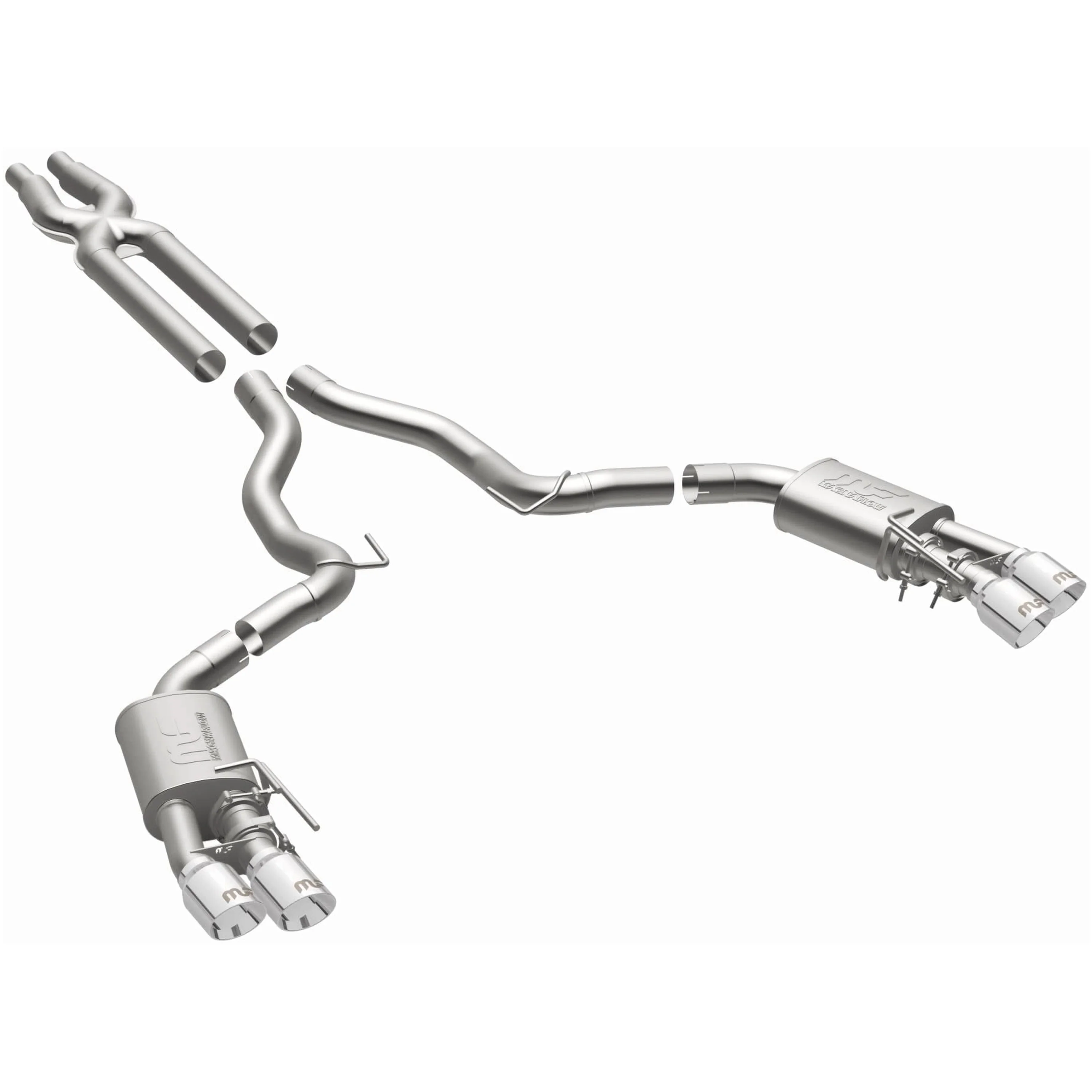 MagnaFlow 2018-2023 Ford Mustang 5.0L Competition Series Cat-Back Performance Exhaust System 19368 - Image 2