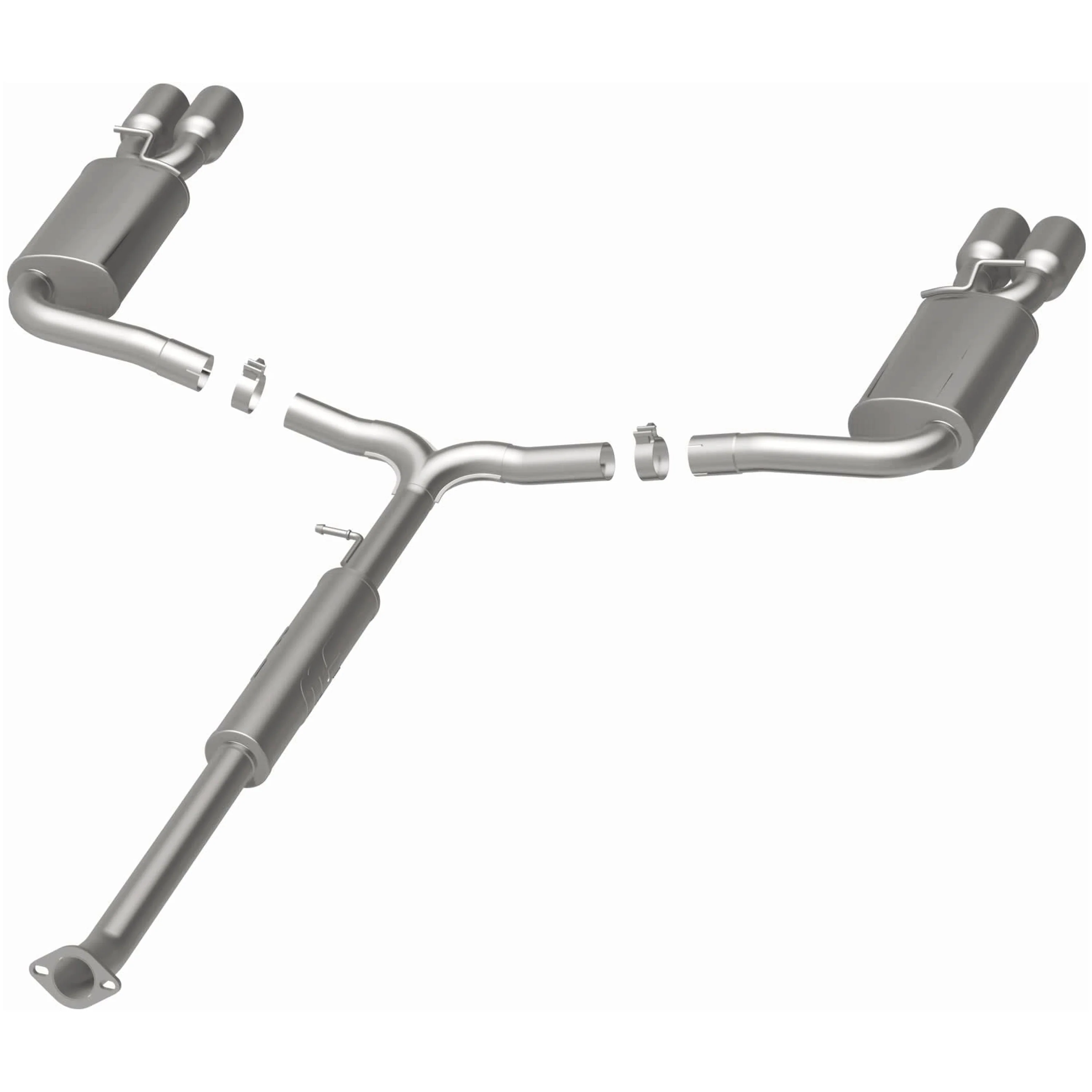 MagnaFlow 2016-2020 Kia Optima 2.0L | 2015-2019 Hyundai Sonata 2.0L Street Series Cat-Back Performance Exhaust System 19457 - Image 3