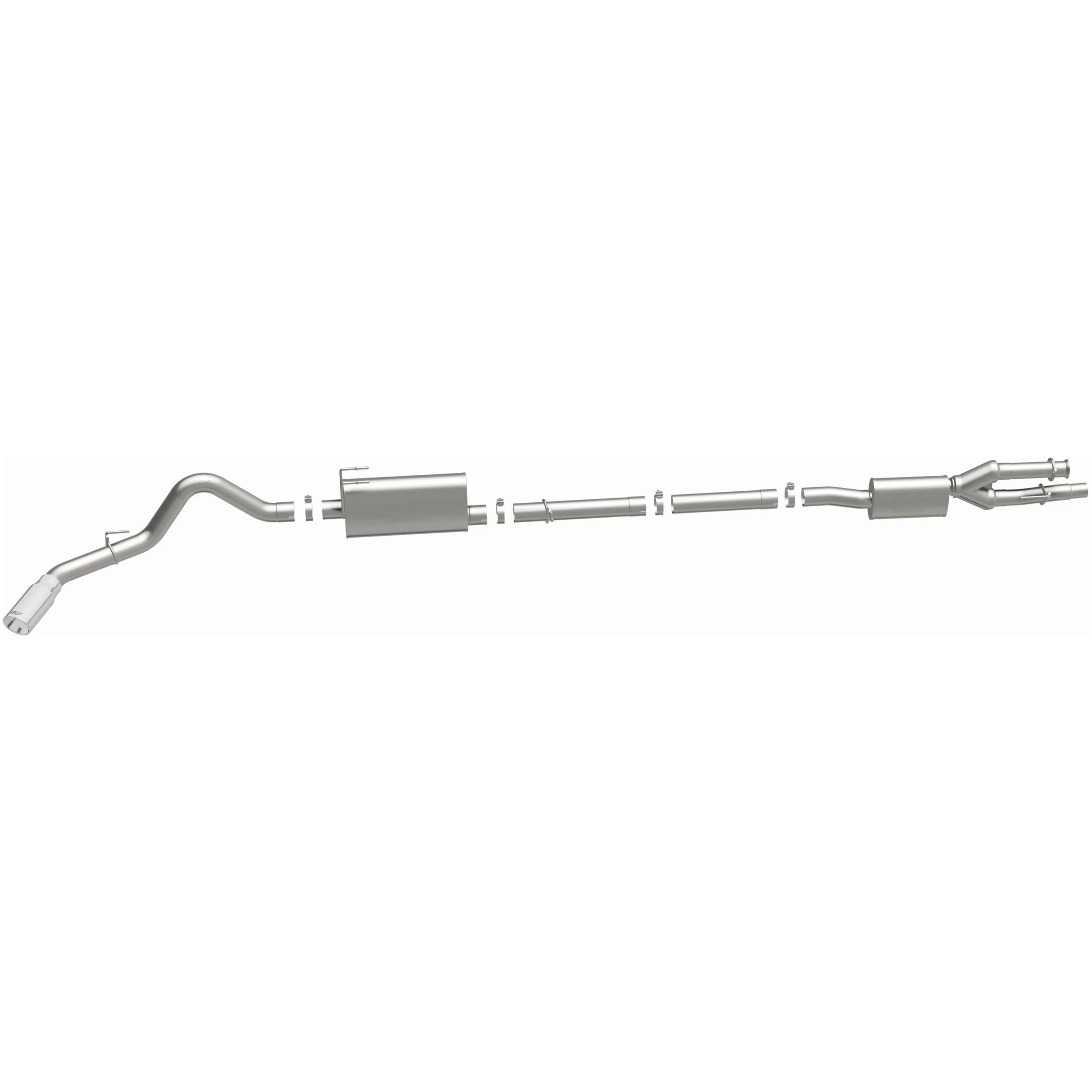 MagnaFlow 2020-2026 Ford F-250 Super Duty 7.3L | 2020-2026 Ford F-350 Super Duty 7.3L Street Series Cat-Back Performance Exhaust System 19530 - Image 4
