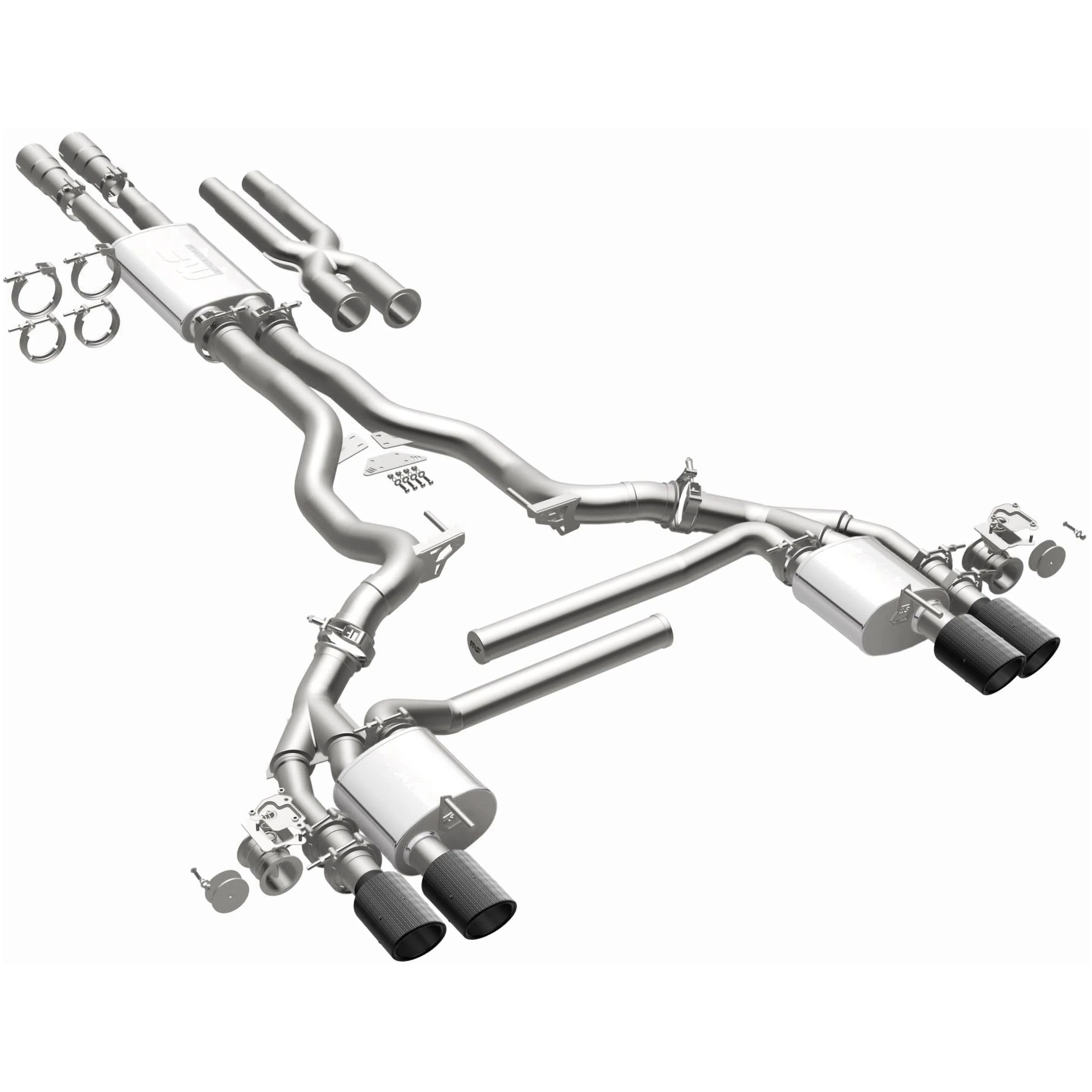 MagnaFlow 2018-2023 Ford Mustang 5.0L xMOD Series Cat-Back Performance Exhaust System 19535 - Image 2