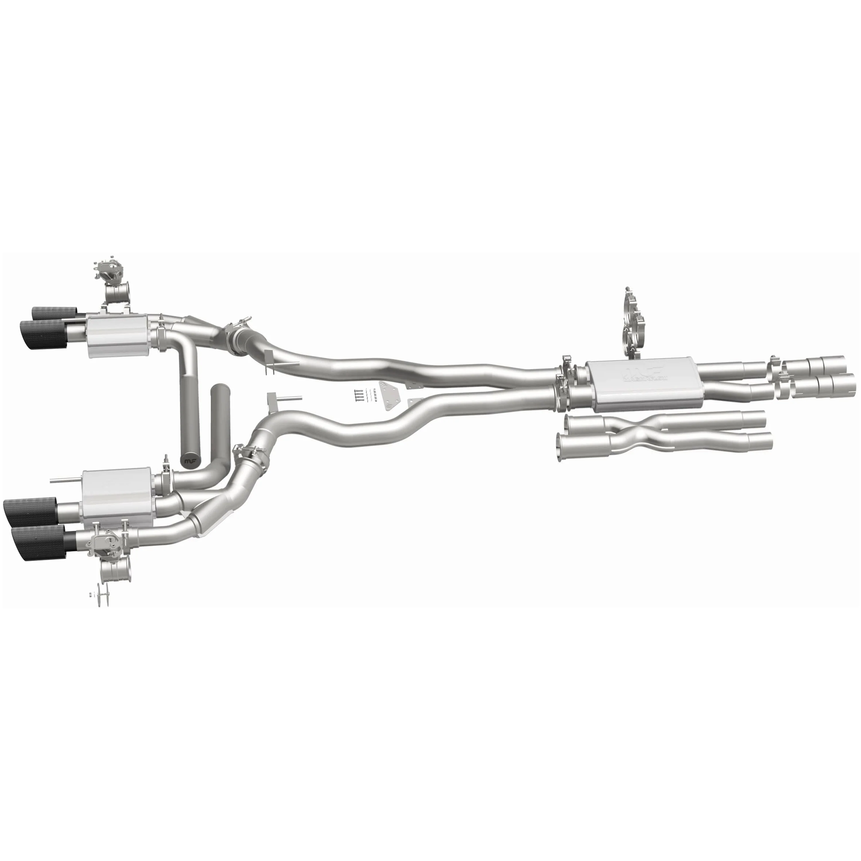 MagnaFlow 2018-2023 Ford Mustang 5.0L xMOD Series Cat-Back Performance Exhaust System 19535 - Image 4