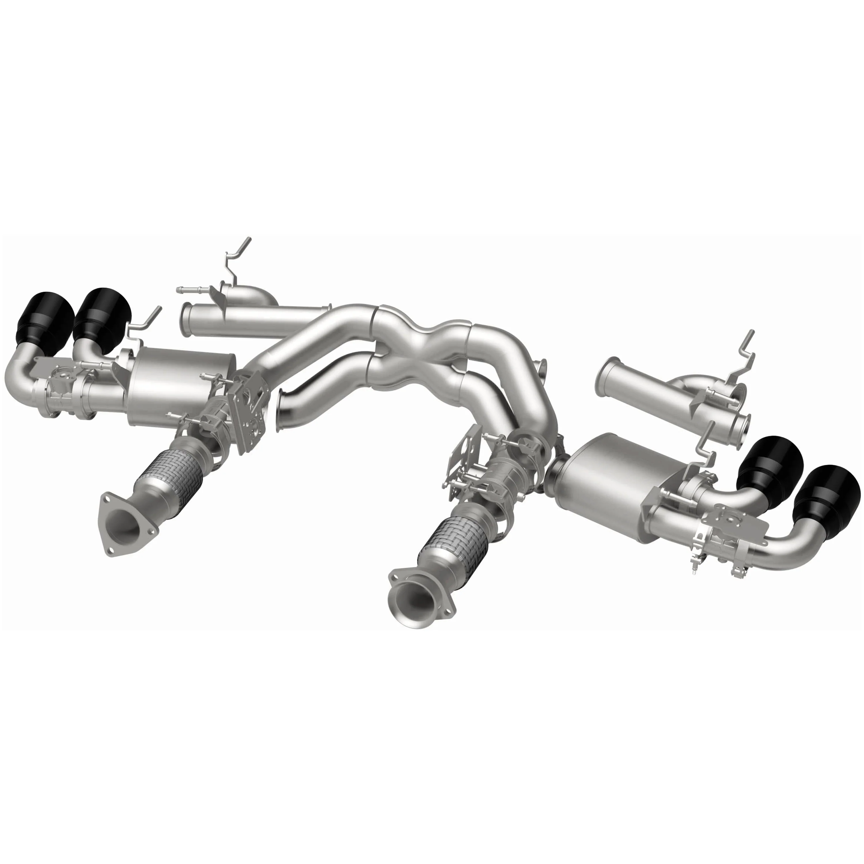 MagnaFlow 2020-2026 Chevrolet Corvette 6.2L xMOD Series Cat-Back Performance Exhaust System 19545 - Image 3