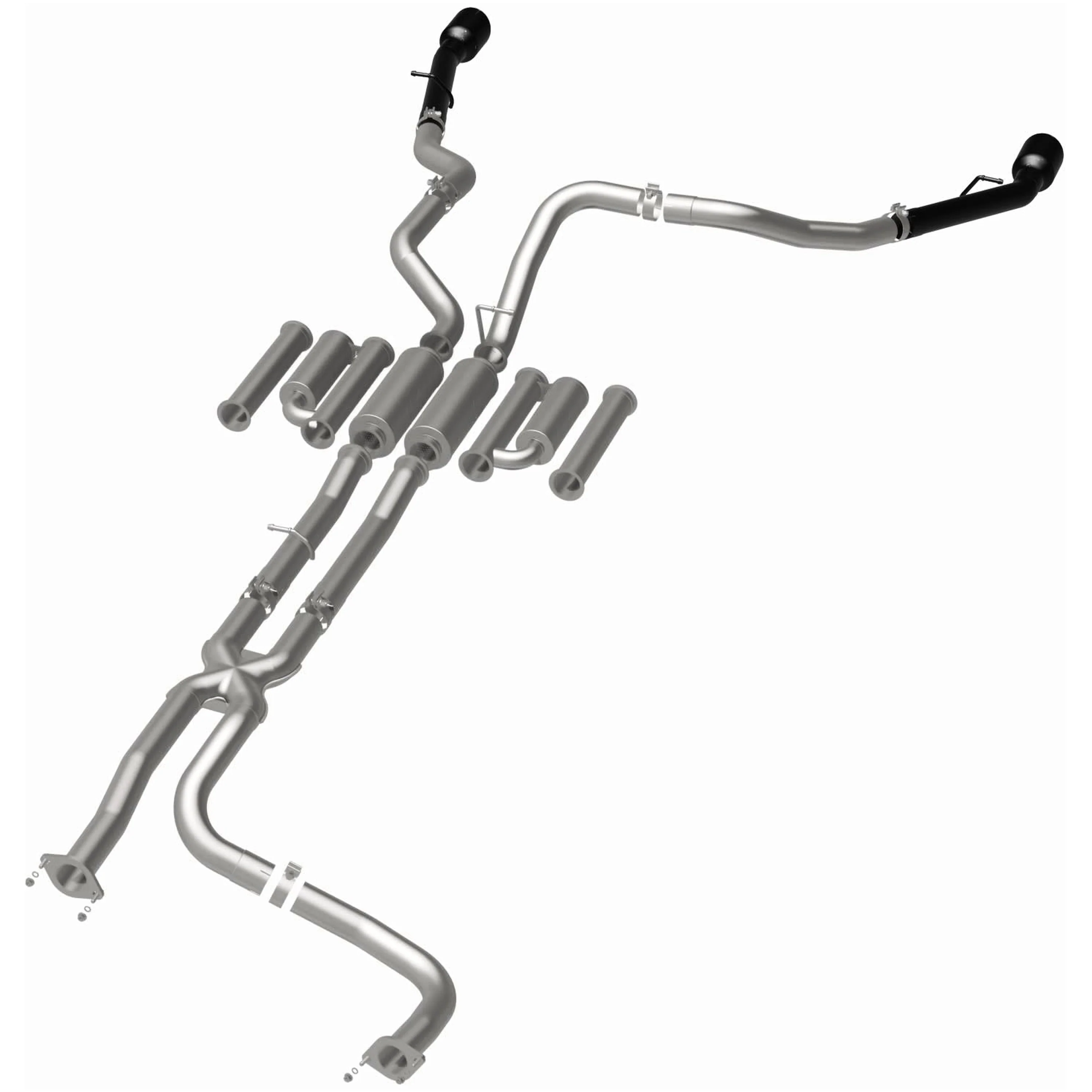 MagnaFlow 2021-2024 Ram 1500 6.2L xMOD Series Cat-Back Performance Exhaust System 19552 - Image 3