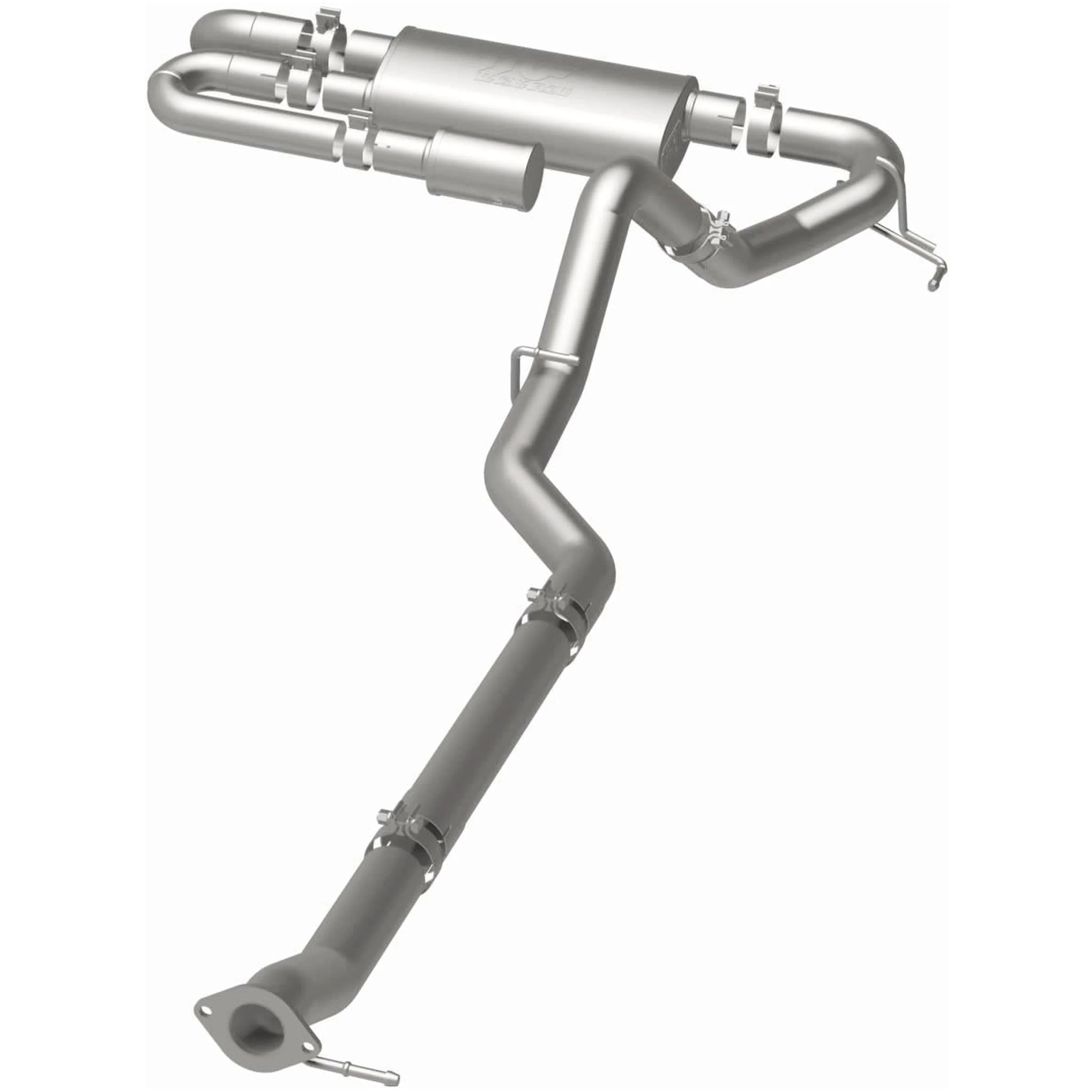 MagnaFlow® 2021-2026 Ford Bronco 2.3L Overland Series™ Cat-Back Performance Exhaust System 19556 - Image 3
