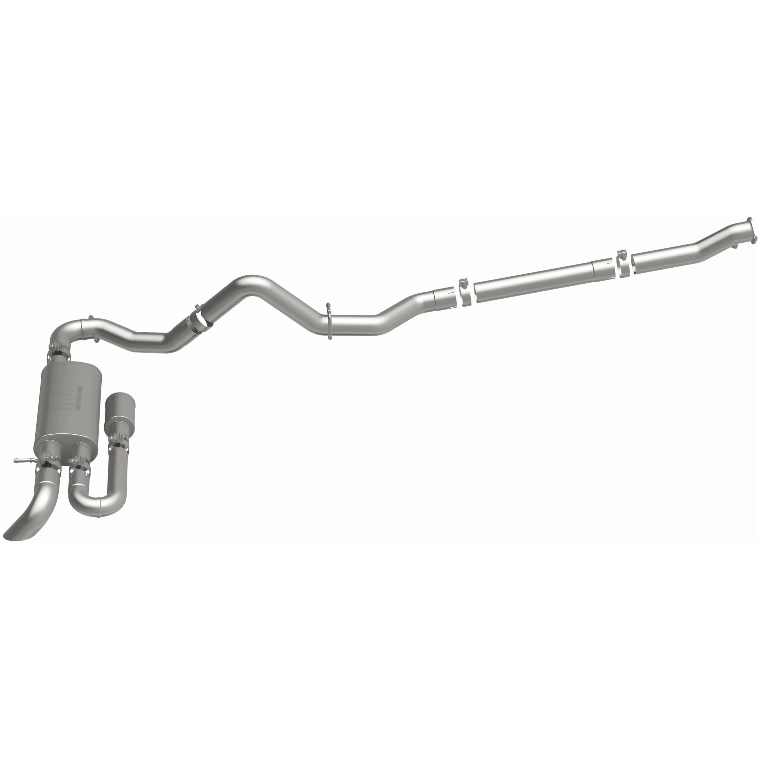 MagnaFlow® 2021-2026 Ford Bronco 2.3L Overland Series™ Cat-Back Performance Exhaust System 19556 - Image 4