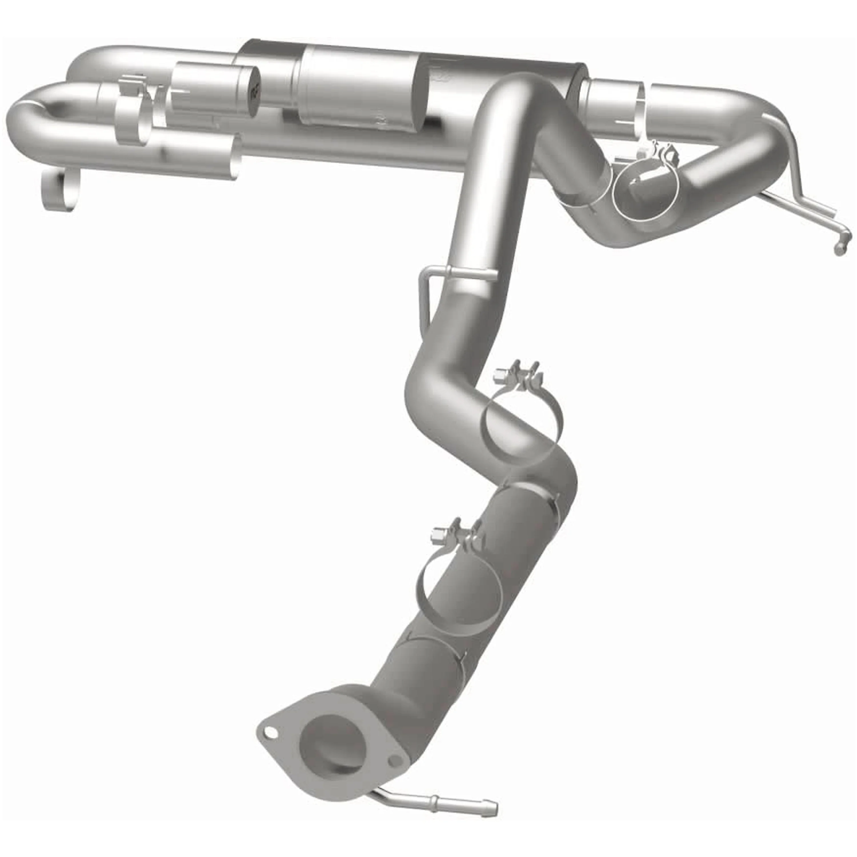 MagnaFlow® 2021-2026 Ford Bronco 2.7L Overland Series™ Cat-Back Performance Exhaust System 19559 - Image 3