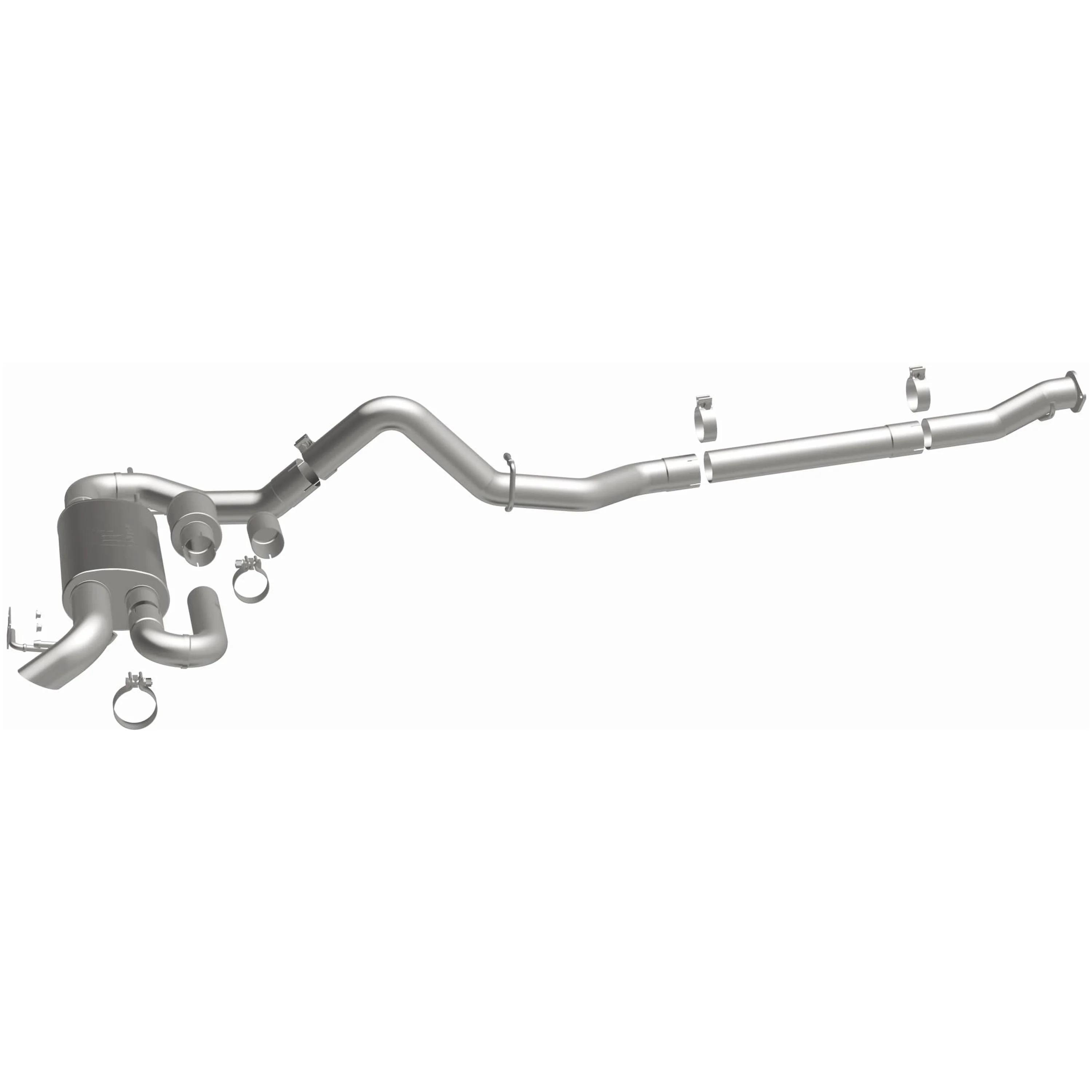 MagnaFlow® 2021-2026 Ford Bronco 2.7L Overland Series™ Cat-Back Performance Exhaust System 19559 - Image 4