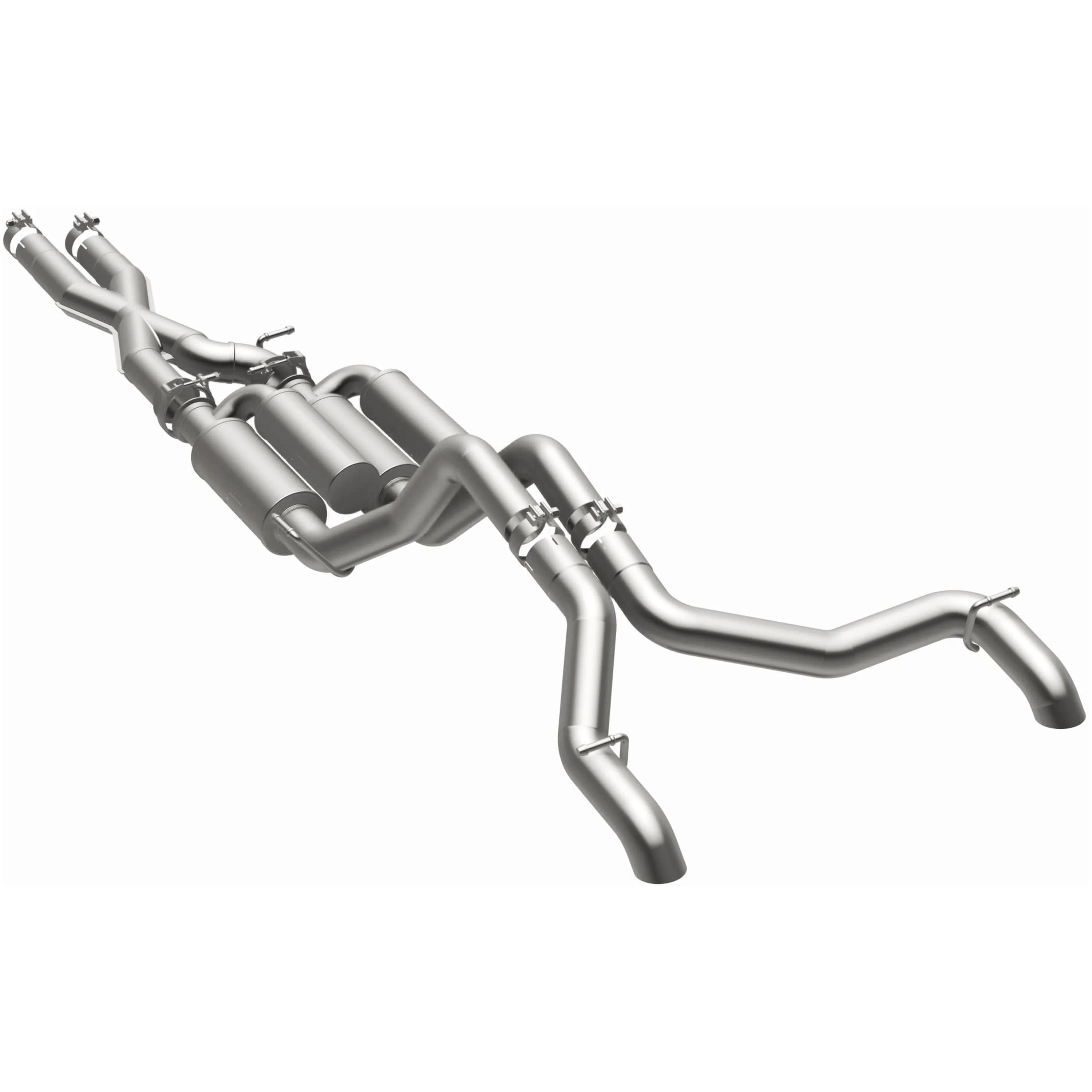 MagnaFlow® 2021-2026 Jeep Wrangler 6.4L Rock Crawler Series™ Cat-Back Performance Exhaust System 19582 - Image 2