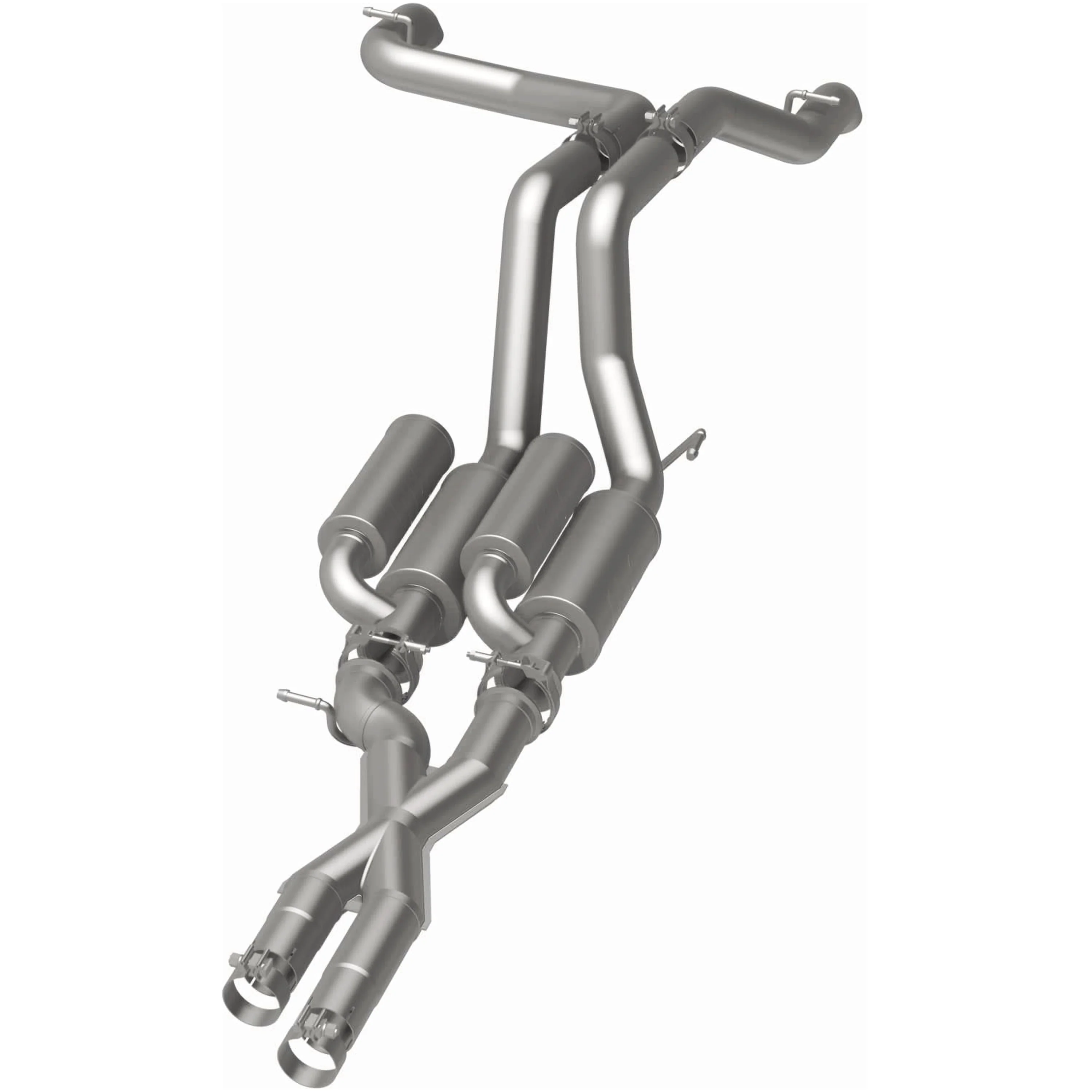 MagnaFlow® 2021-2026 Jeep Wrangler 6.4L Rock Crawler Series™ Cat-Back Performance Exhaust System 19582 - Image 3