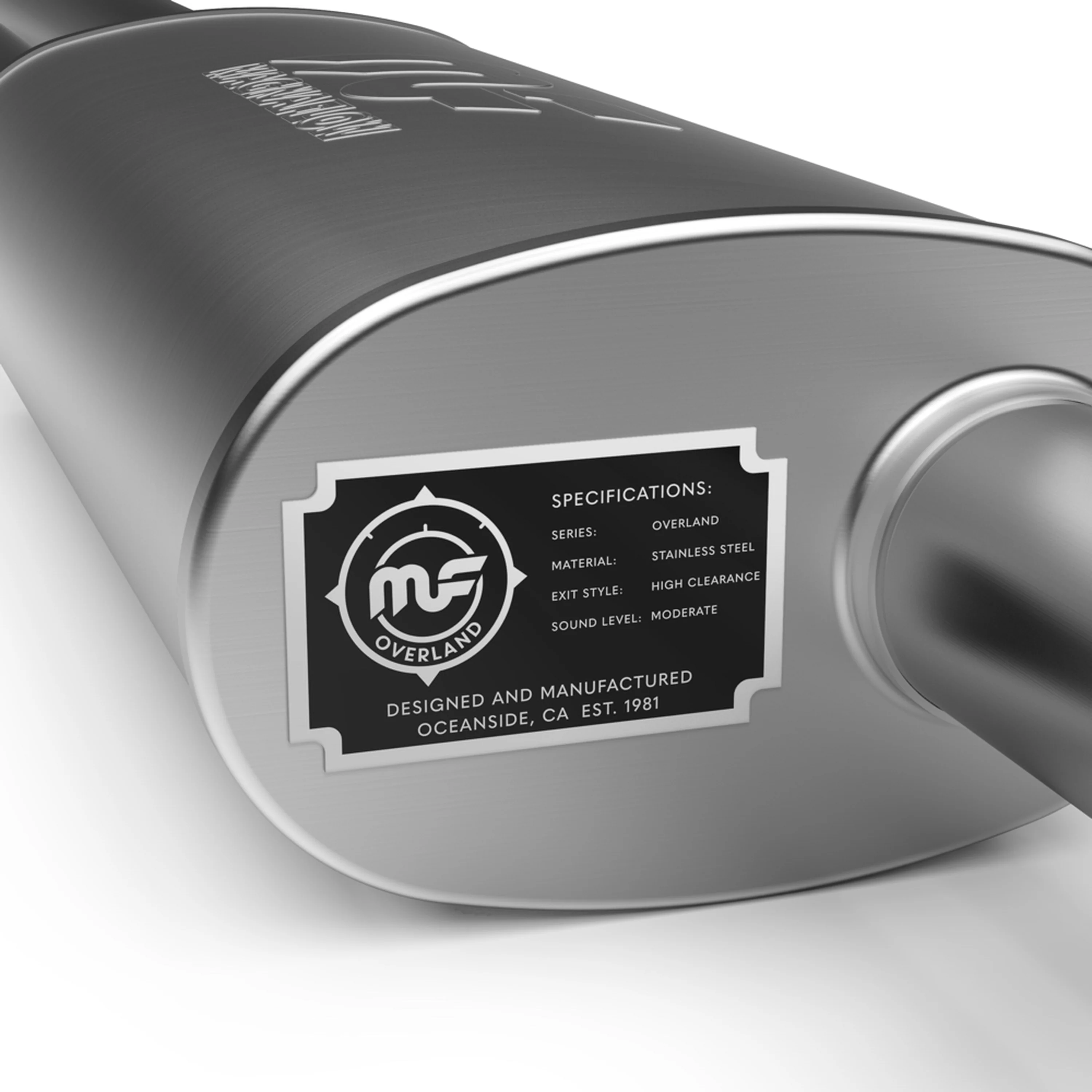MagnaFlow® 2016-2023 Toyota Tacoma 3.5L Overland Series™ Cat-Back Performance Exhaust System 19583 - Image 8