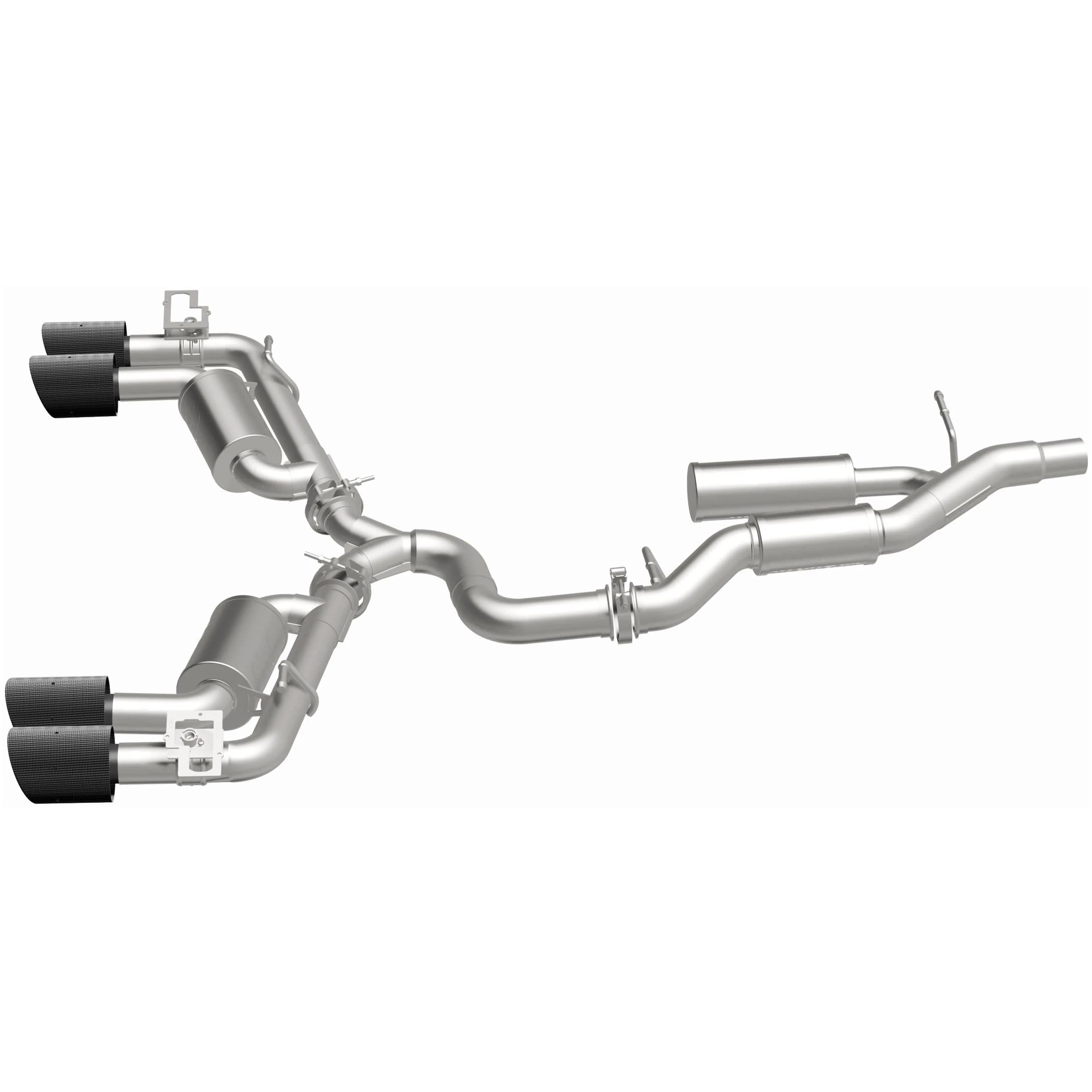 MagnaFlow 2022-2026 Volkswagen Golf R 2.0L NEO Series Cat-Back Performance Exhaust System 19617 - Image 4