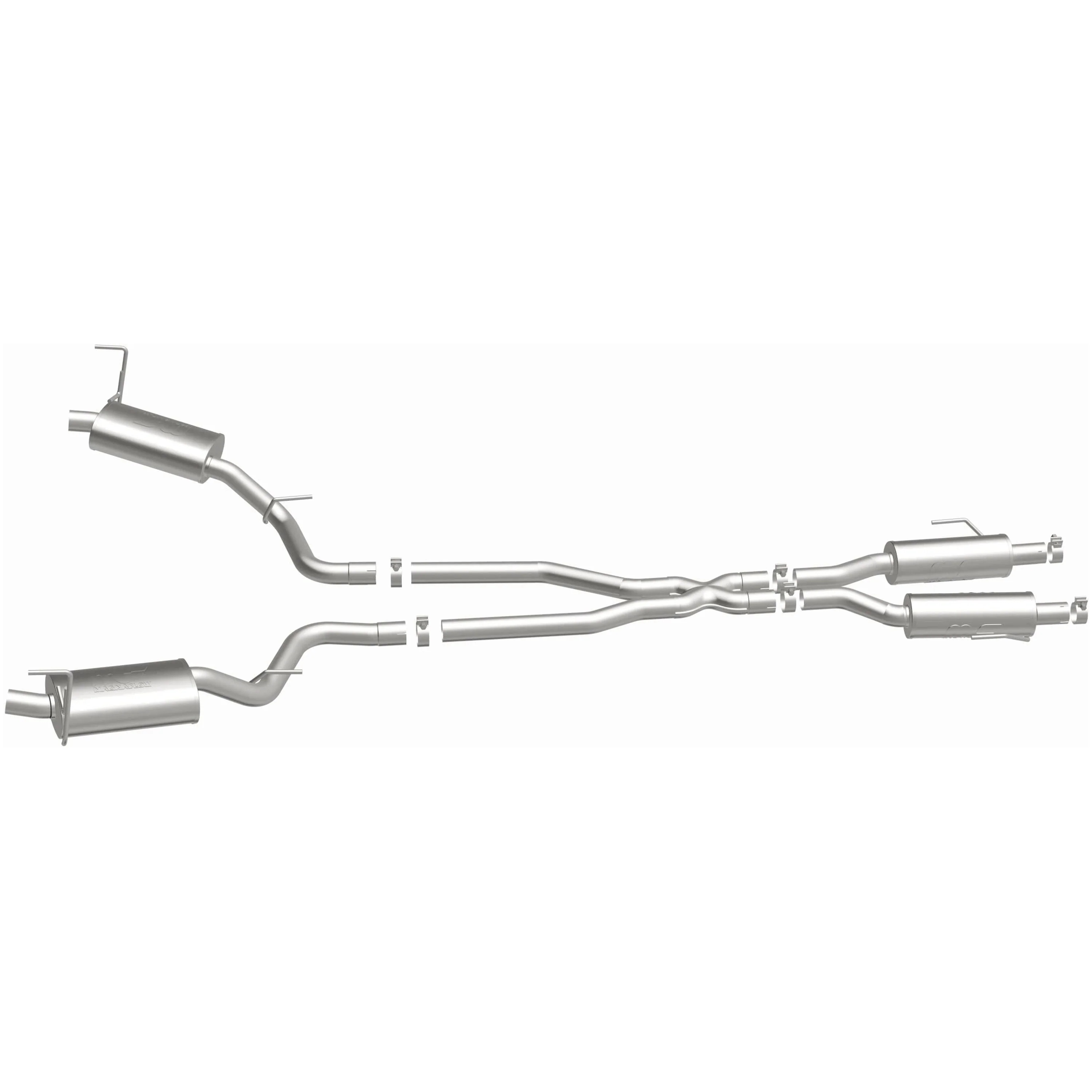 MagnaFlow 2021-2025 Jeep Grand Cherokee L 3.6L | 2021-2024 Jeep Grand Cherokee L 5.7L NEO Series Cat-Back Performance Exhaust System 19623 - Image 4