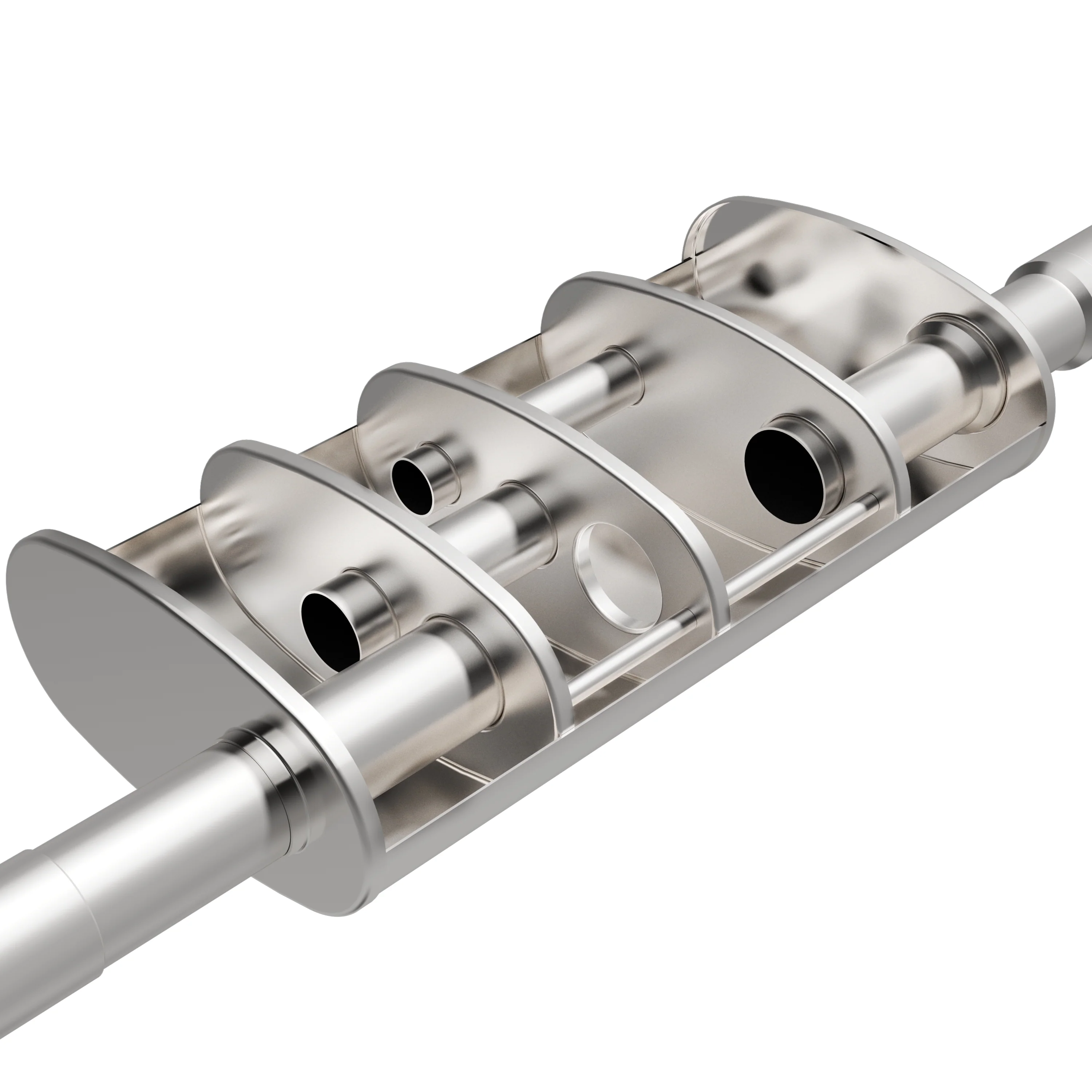MagnaFlow® 2024-2026 Toyota Land Cruiser 2.4L Overland Series™ Cat-Back Performance Exhaust System 19679 - Image 3