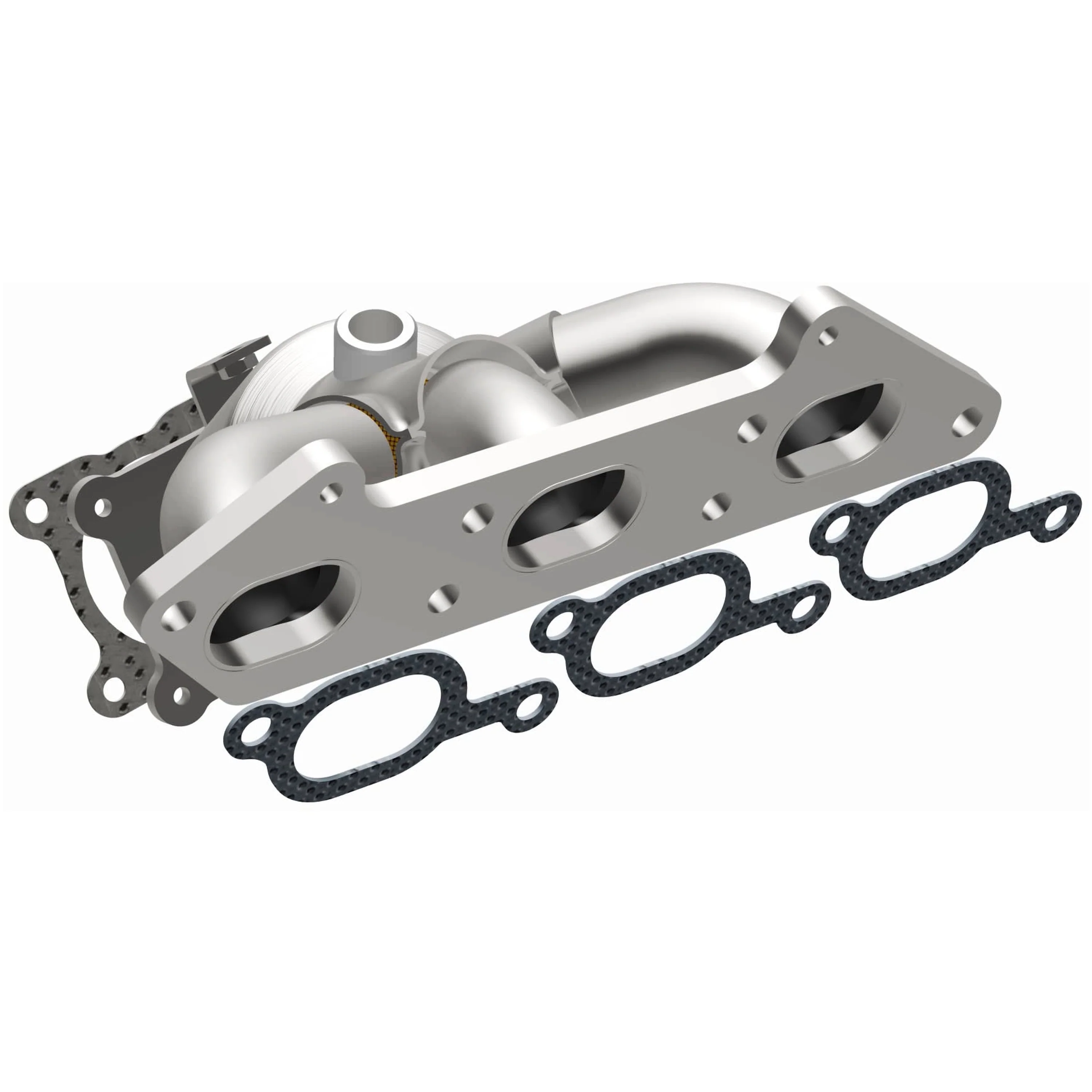 MagnaFlow 2002-2004 Volvo S80 2.9L HM Grade Federal / EPA Compliant Direct-Fit Manifold Catalytic Converter 23213 - Image 2