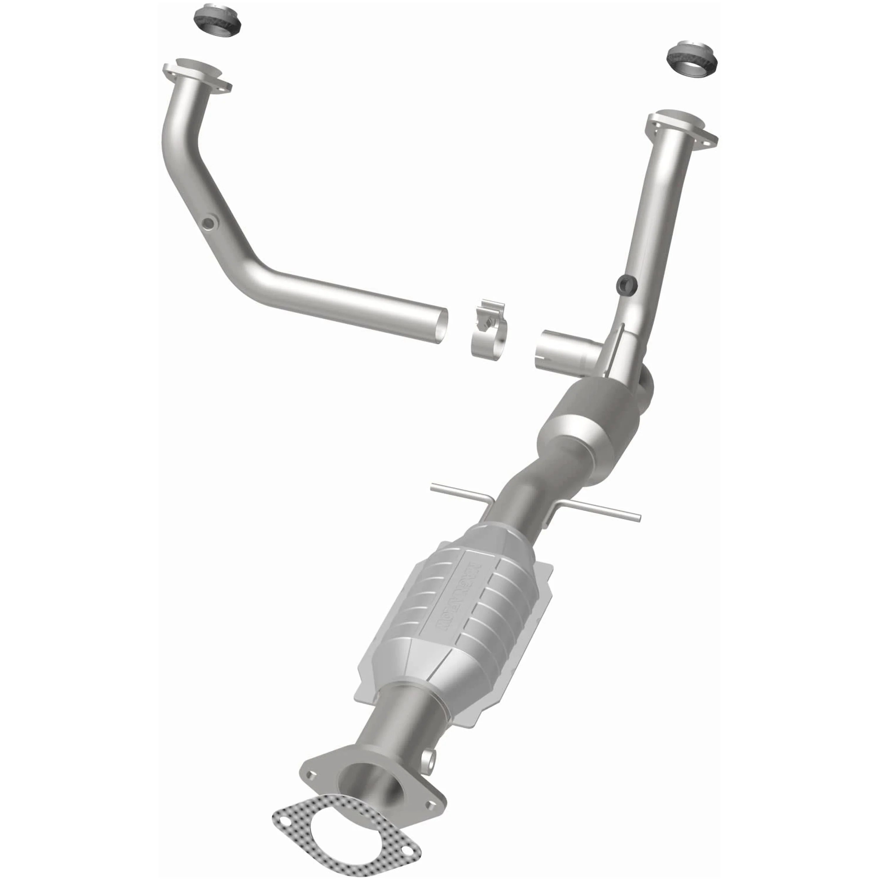 MagnaFlow 2000-2003 Chevrolet S10 4.3L | 2000-2003 GMC Sonoma 4.3L HM Grade Federal / EPA Compliant Direct-Fit Catalytic Converter 23717 - Image 3