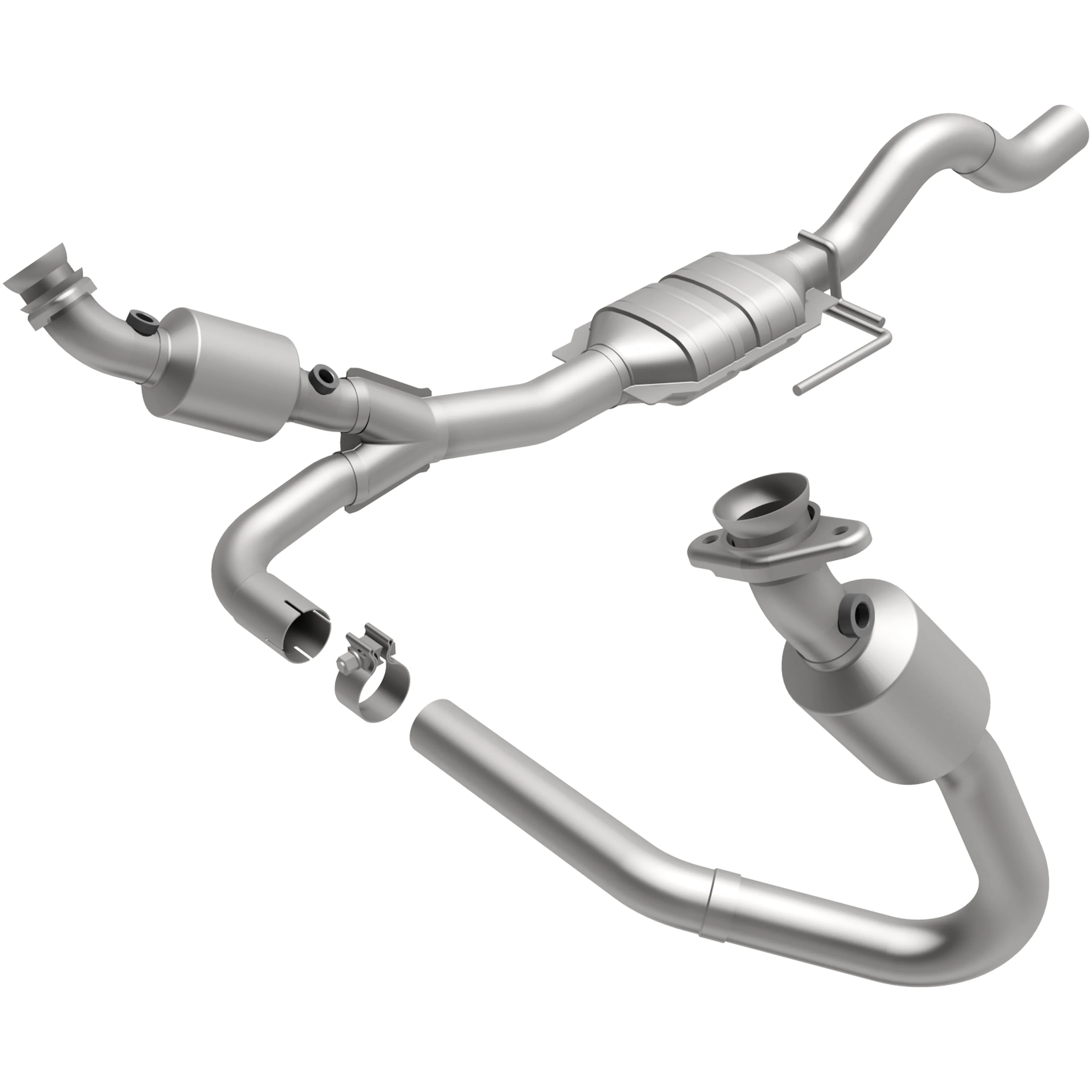 MagnaFlow 2000-2003 Dodge Dakota 5.9L | 2000-2003 Dodge Dakota 3.9L HM Grade Federal / EPA Compliant Direct-Fit Catalytic Converter 23735