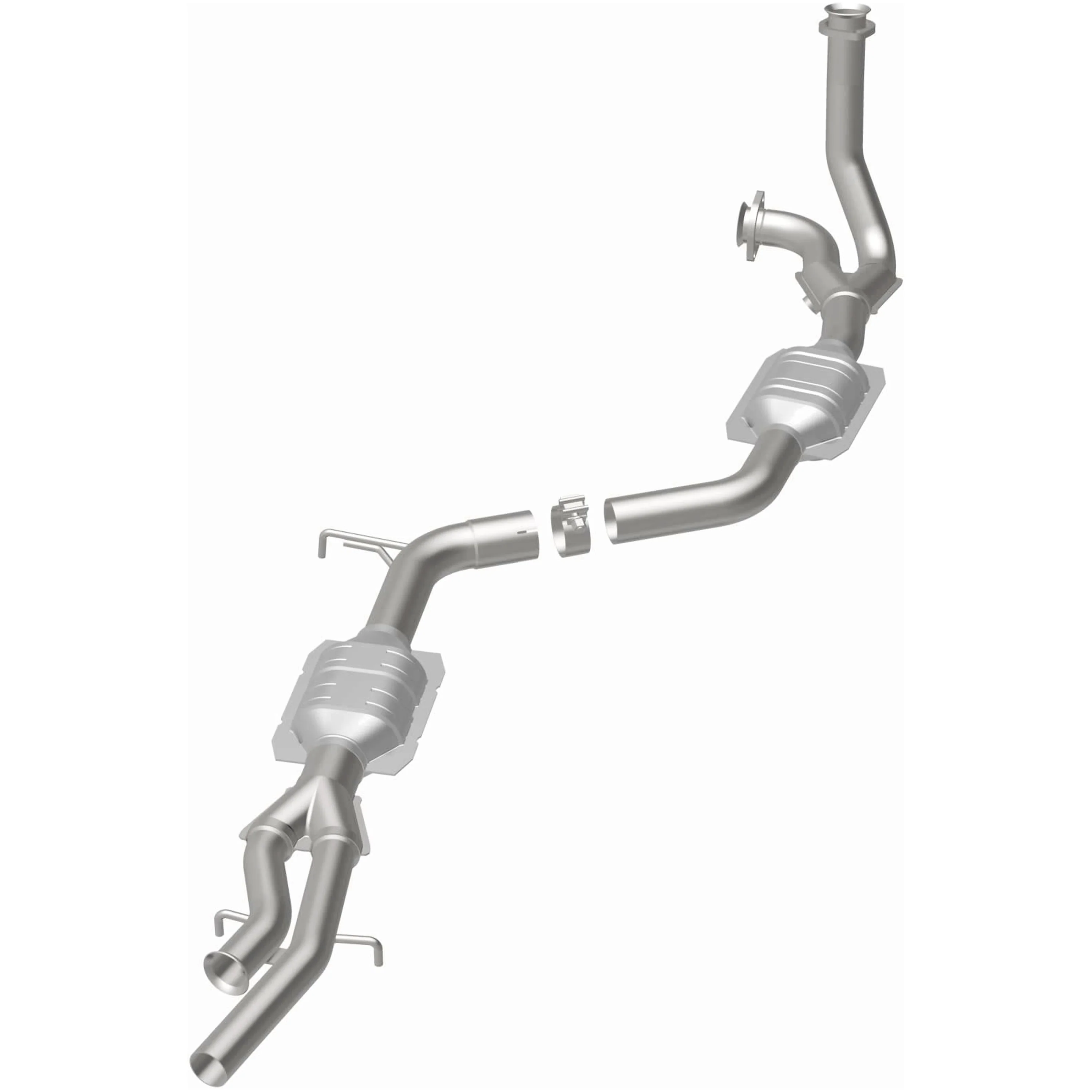 MagnaFlow 1986-1989 Mercedes-Benz 560SL 5.6L Standard Grade Federal / EPA Compliant Direct-Fit Catalytic Converter 23835 - Image 3