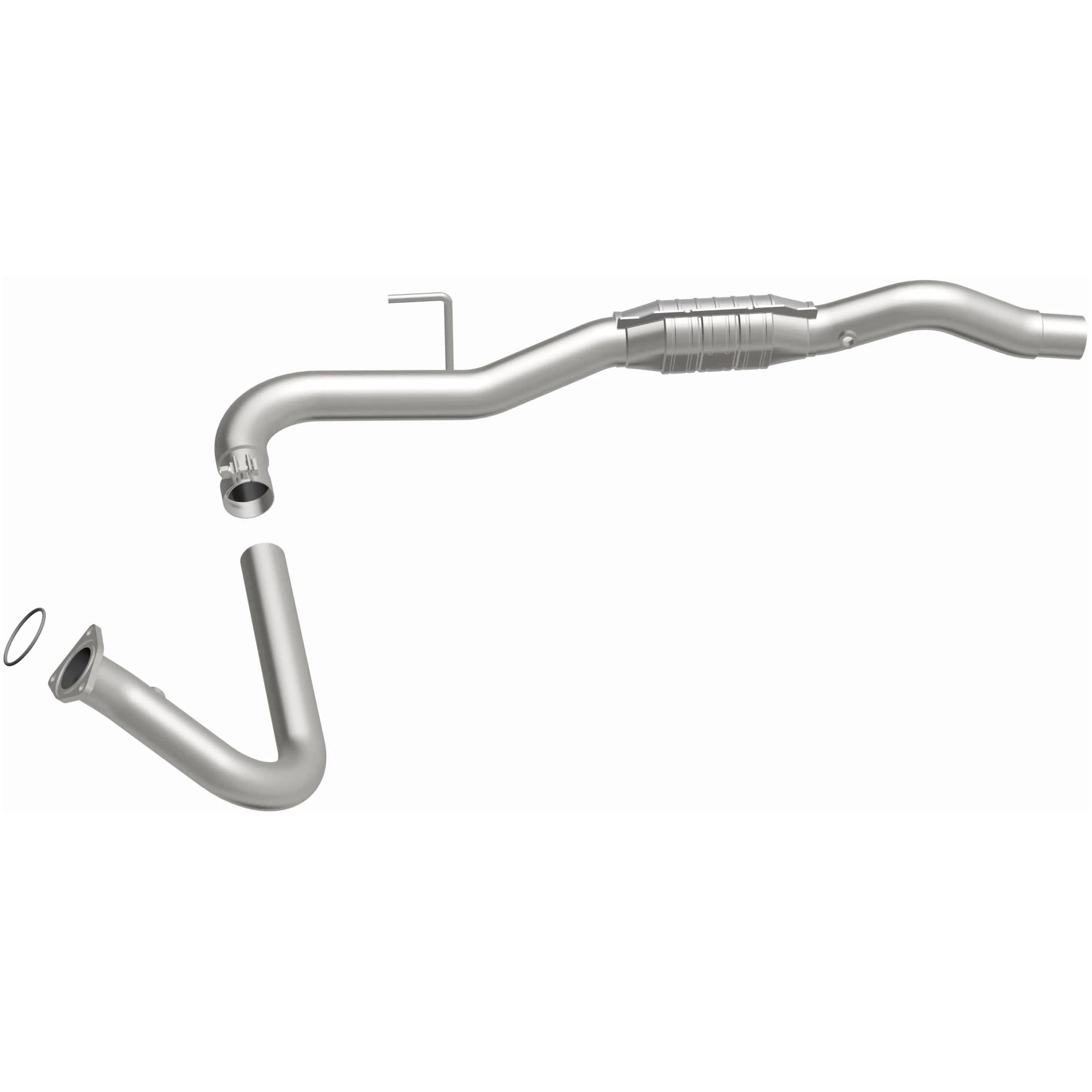 MagnaFlow 1999-2000 Chevrolet Silverado 2500 6.0L | 1999-2000 GMC Sierra 2500 6.0L HM Grade Federal / EPA Compliant Direct-Fit Catalytic Converter 24147 - Image 4