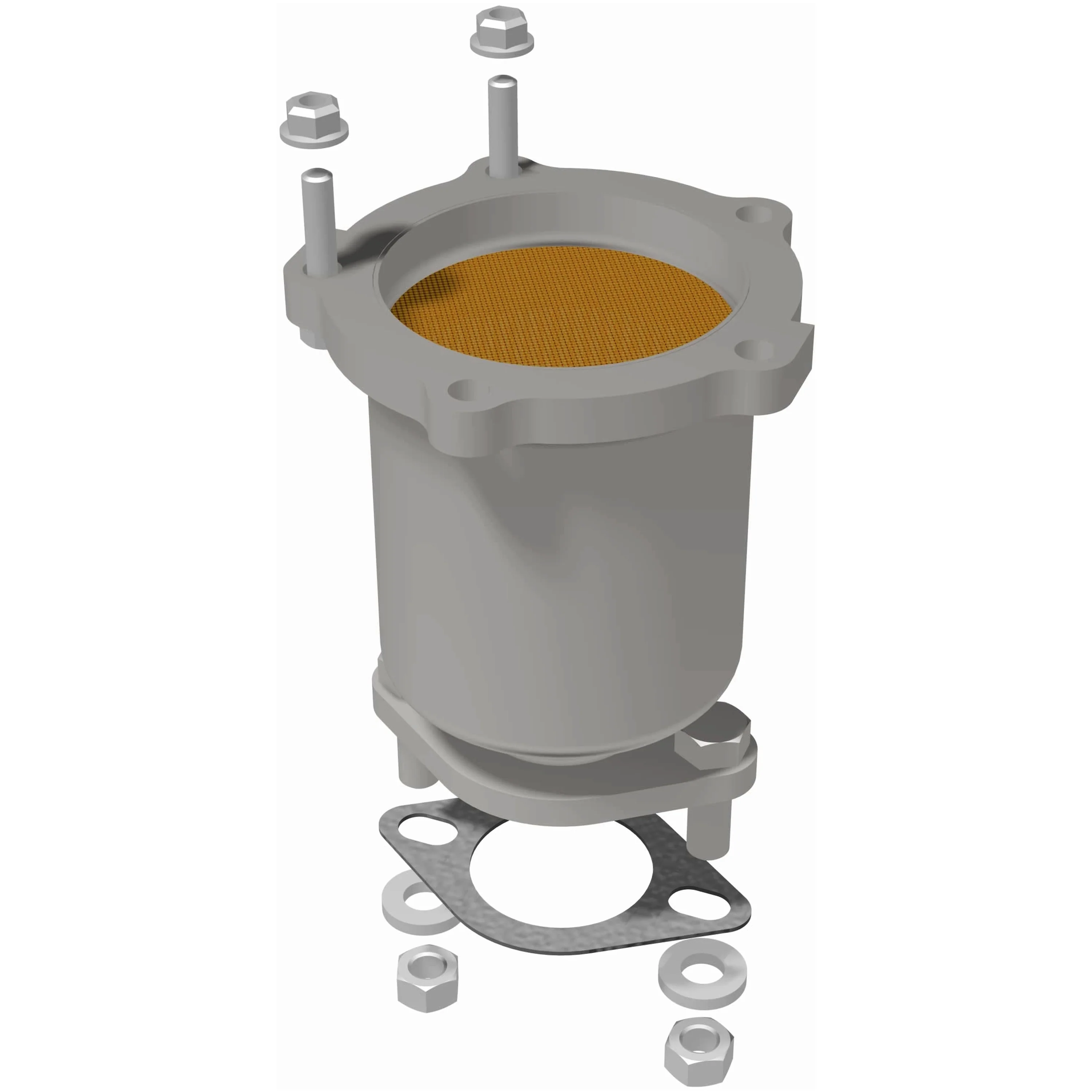 MagnaFlow 2003-2006 Kia Sorento 3.5L HM Grade Federal / EPA Compliant Direct-Fit Catalytic Converter 24172 - Image 3