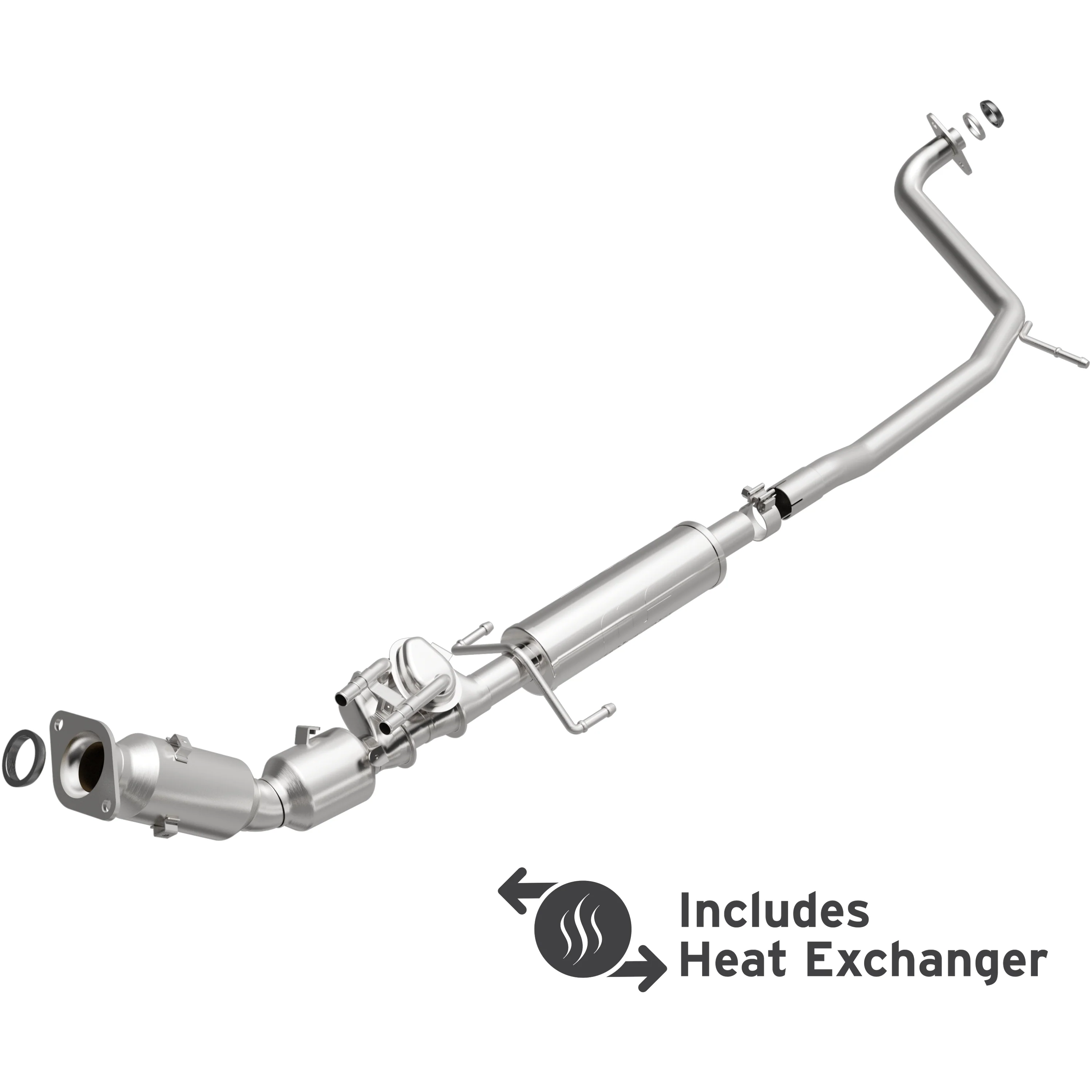 MagnaFlow 2010-2015 Toyota Prius 1.8L | 2012-2015 Toyota Prius Plug-In 1.8L OEM Grade Federal / EPA Compliant Direct-Fit Catalytic Converter 280460