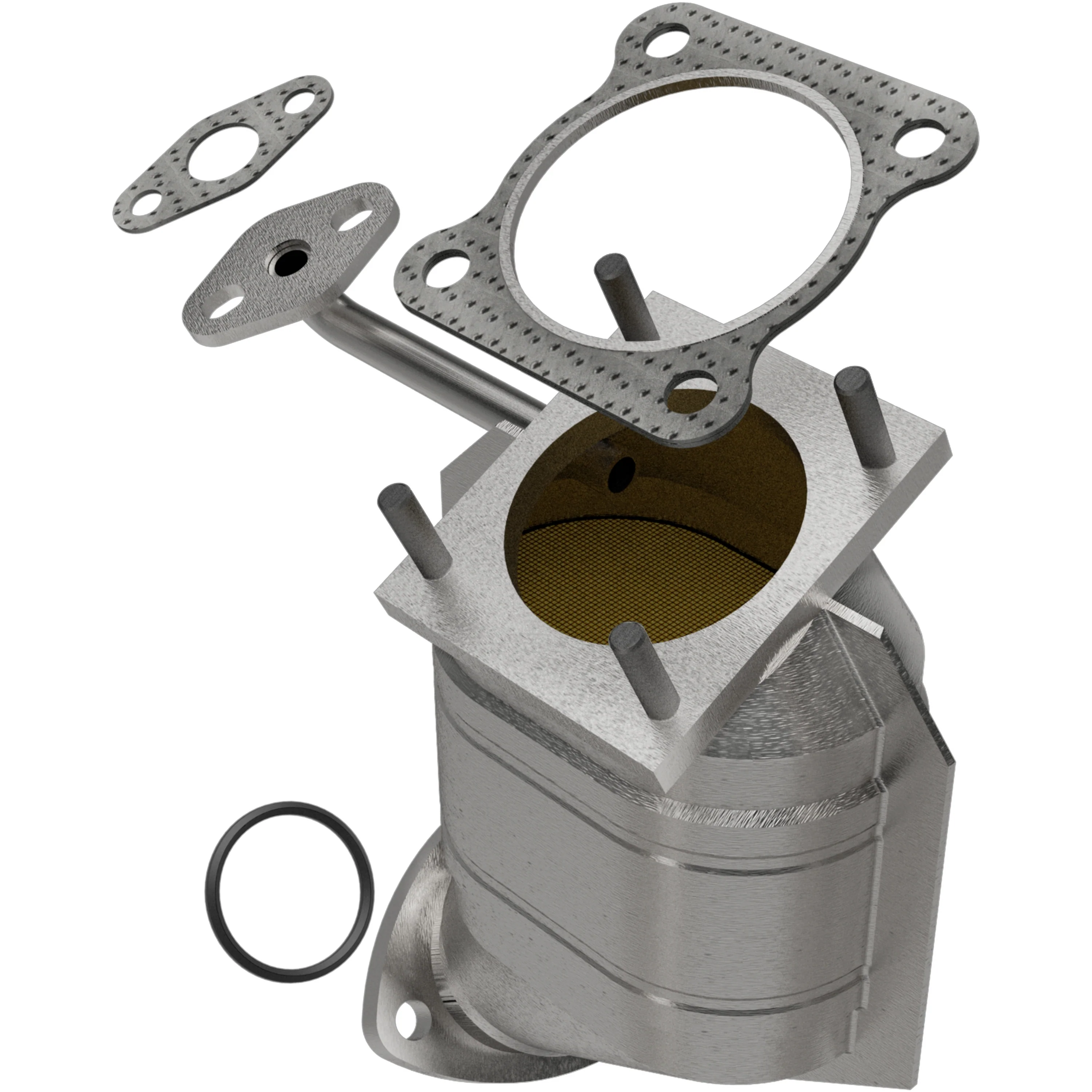 MagnaFlow 1985-1987 Honda Civic 1.5L | 1985-1987 Honda Civic 1.3L California Grade CARB Compliant Direct-Fit Catalytic Converter 352649