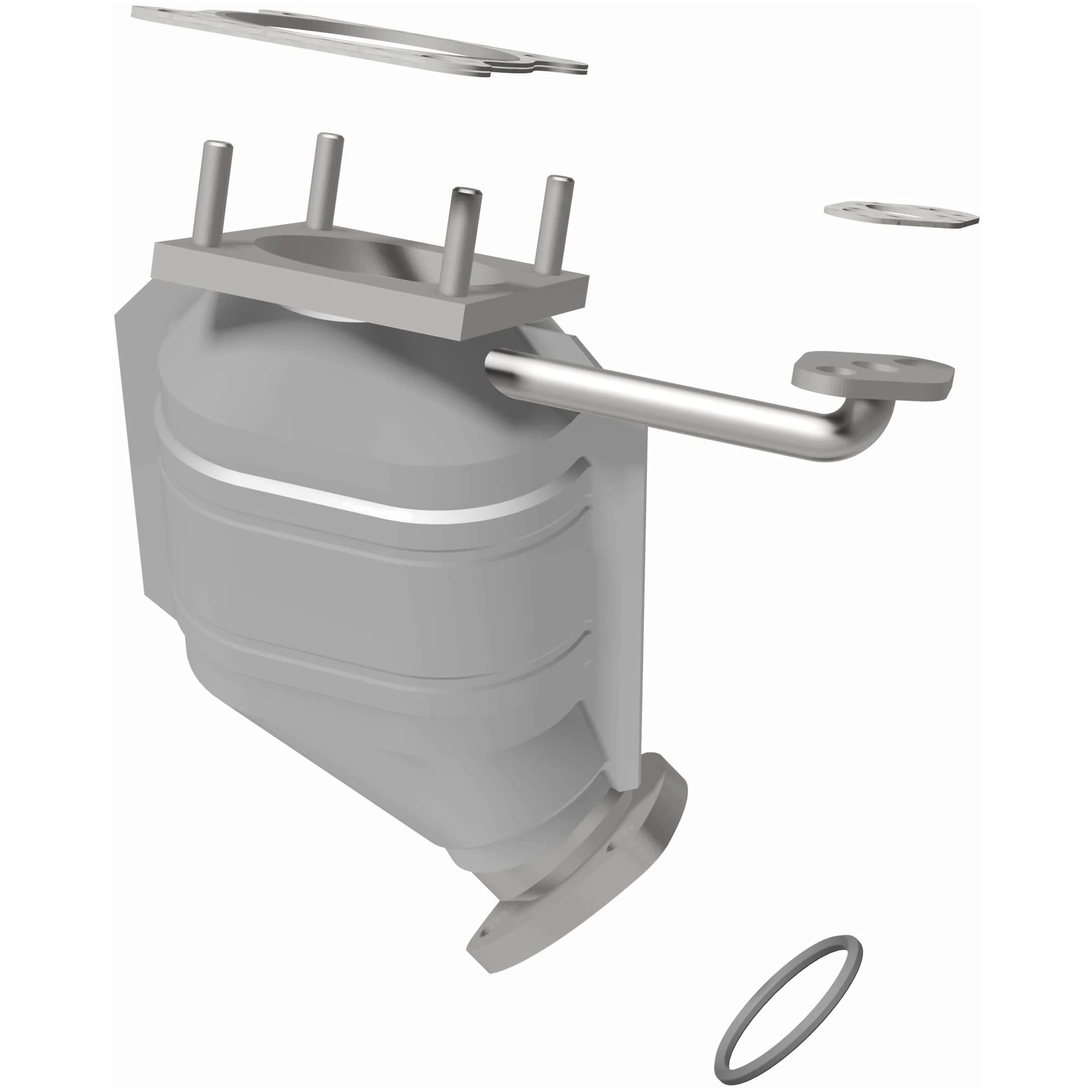 MagnaFlow 1985-1987 Honda Civic 1.5L | 1985-1987 Honda Civic 1.3L California Grade CARB Compliant Direct-Fit Catalytic Converter 352649 - Image 3