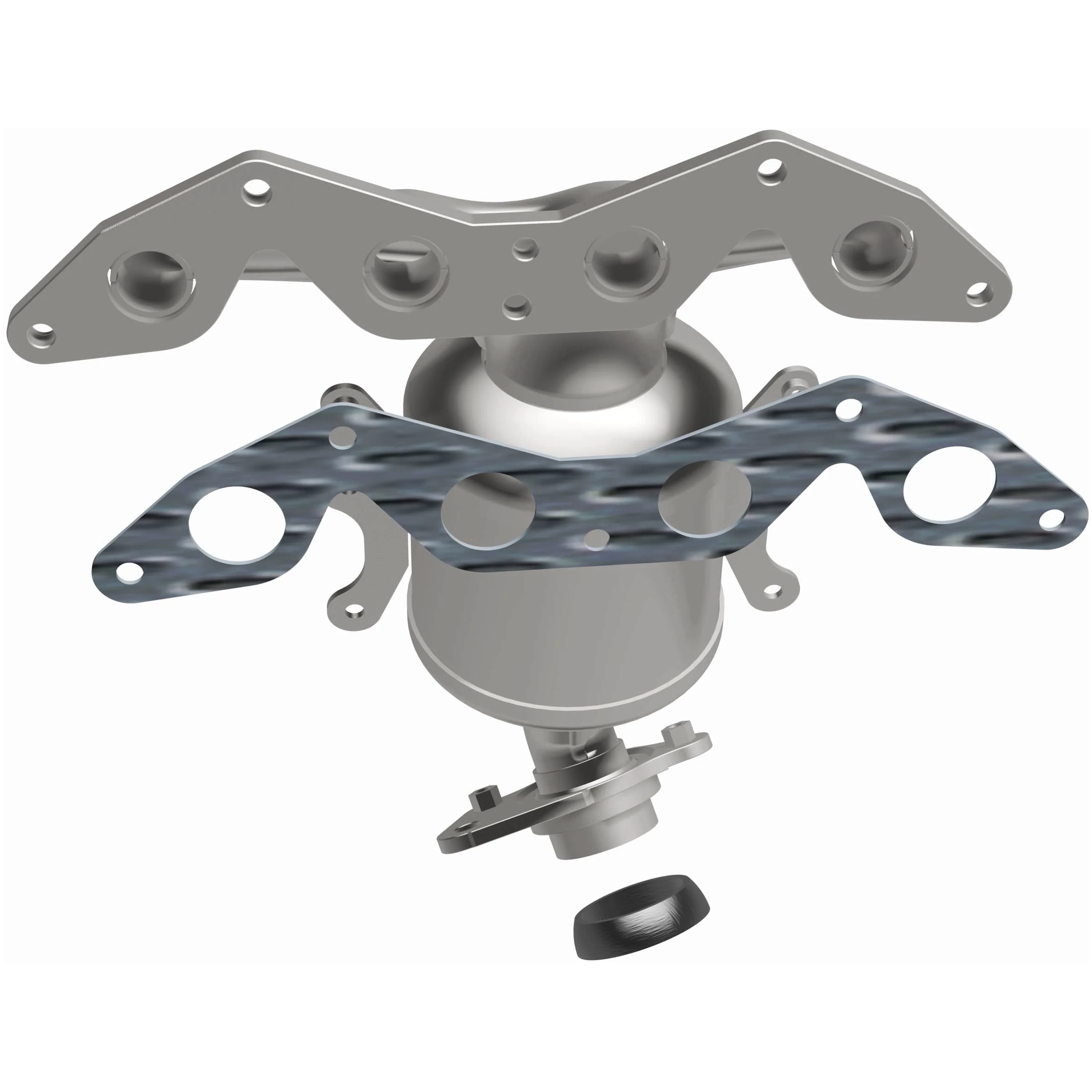 MagnaFlow 2001-2005 Honda Civic 1.7L California Grade CARB Compliant Direct-Fit Manifold Catalytic Converter 452030 - Image 4