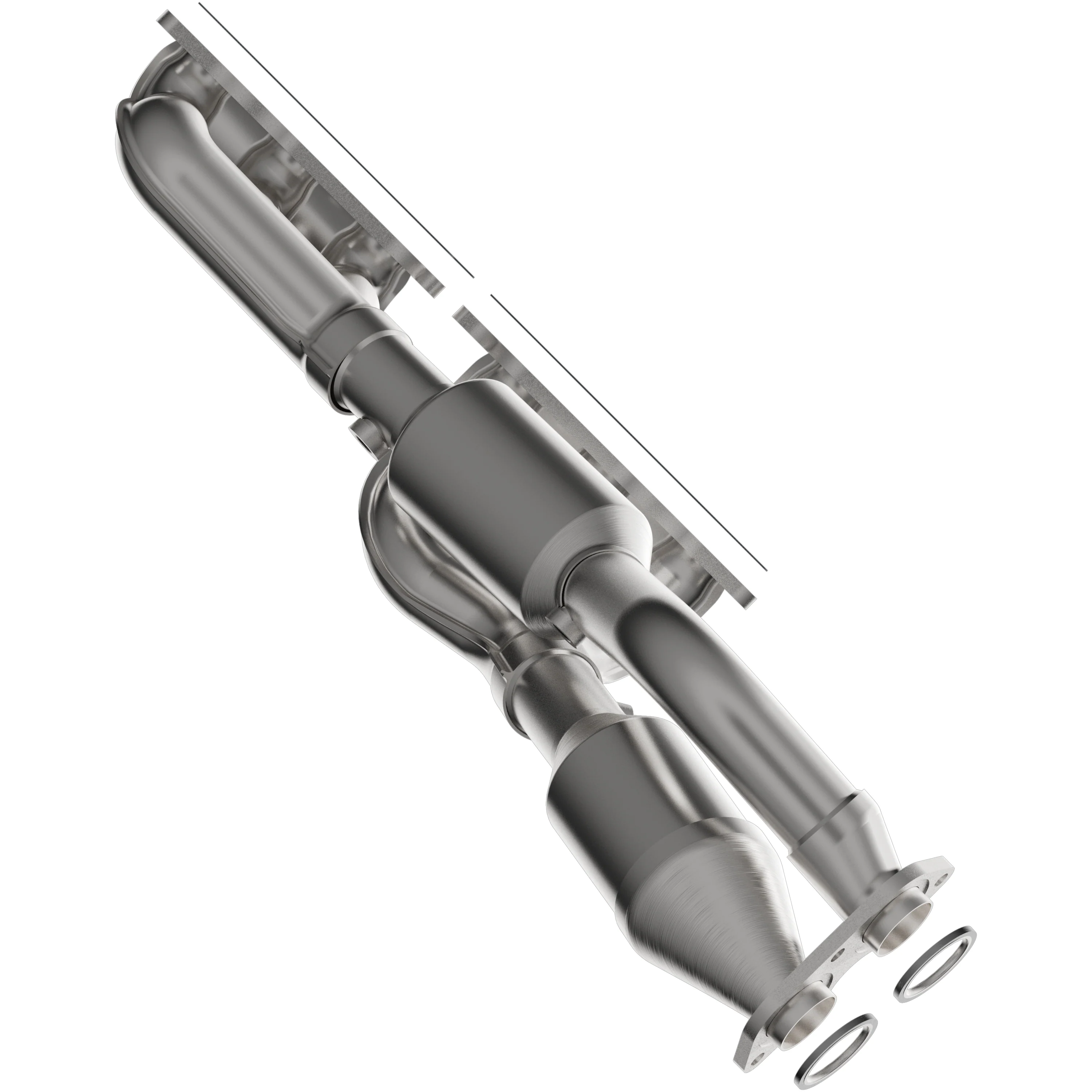 MagnaFlow 2001-2005 Lexus IS300 3.0L | 2000-2005 Lexus GS300 3.0L California Grade CARB Compliant Direct-Fit Manifold Catalytic Converter 452843 - Image 4
