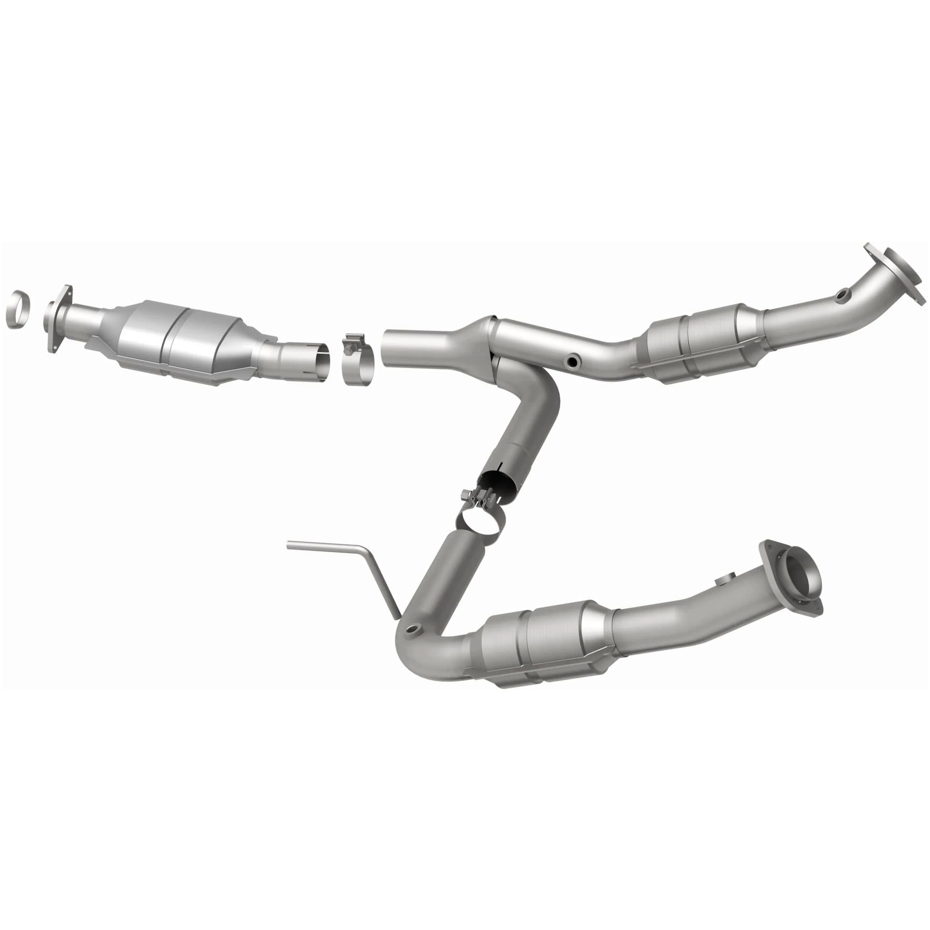 MagnaFlow 2004-2005 Lincoln Aviator 4.6L | 2004 Mercury Mountaineer 4.6L California Grade CARB Compliant Direct-Fit Catalytic Converter 458028 - Image 3