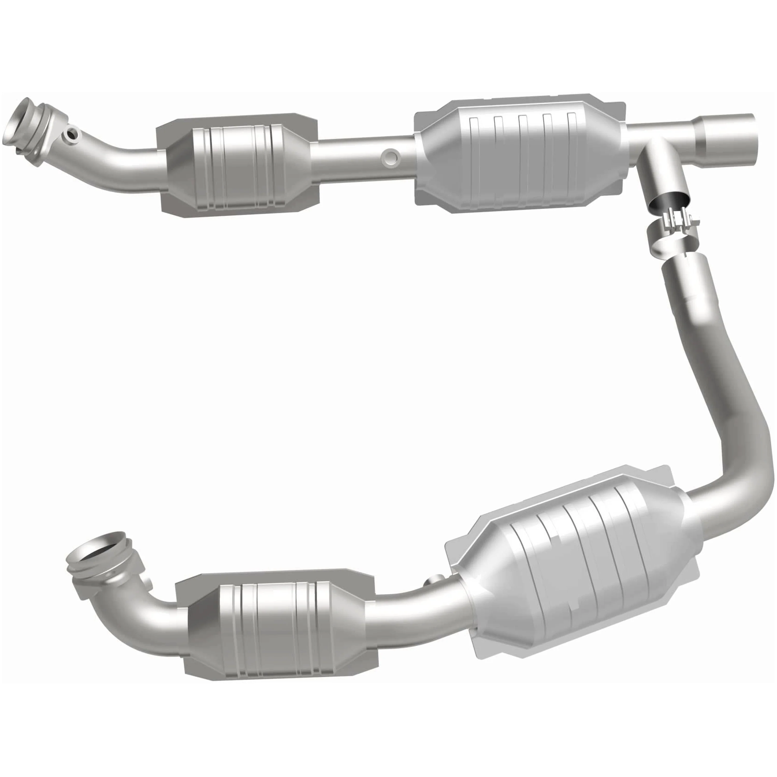 MagnaFlow 2005-2006 Ford E-350 Super Duty 5.4L | 2005 Ford E-250 5.4L California Grade CARB Compliant Direct-Fit Catalytic Converter 458041 - Image 4