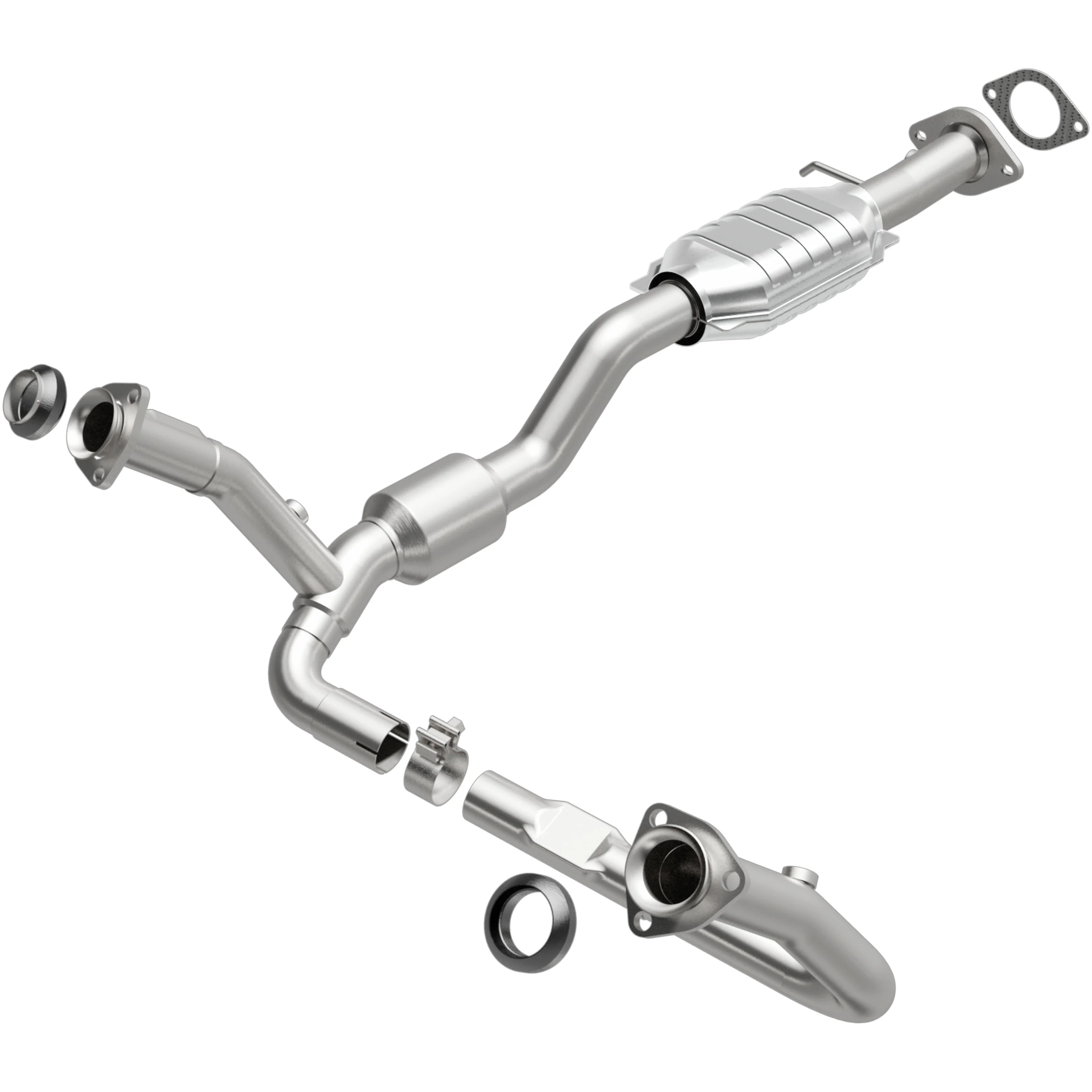 MagnaFlow 2001-2003 Chevrolet S10 4.3L | 2001-2003 GMC Sonoma 4.3L OEM Grade Federal / EPA Compliant Direct-Fit Catalytic Converter 49481