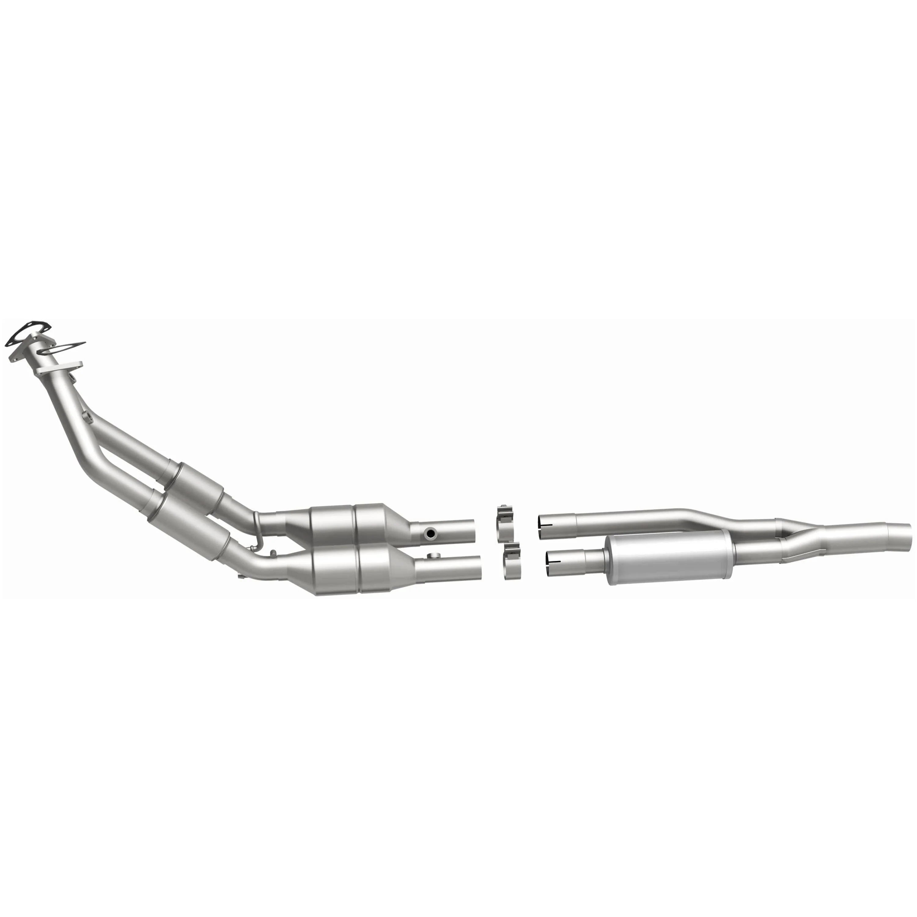 MagnaFlow 2008-2009 Audi TT Quattro 3.2L OEM Grade Federal / EPA Compliant Direct-Fit Catalytic Converter 49716 - Image 4