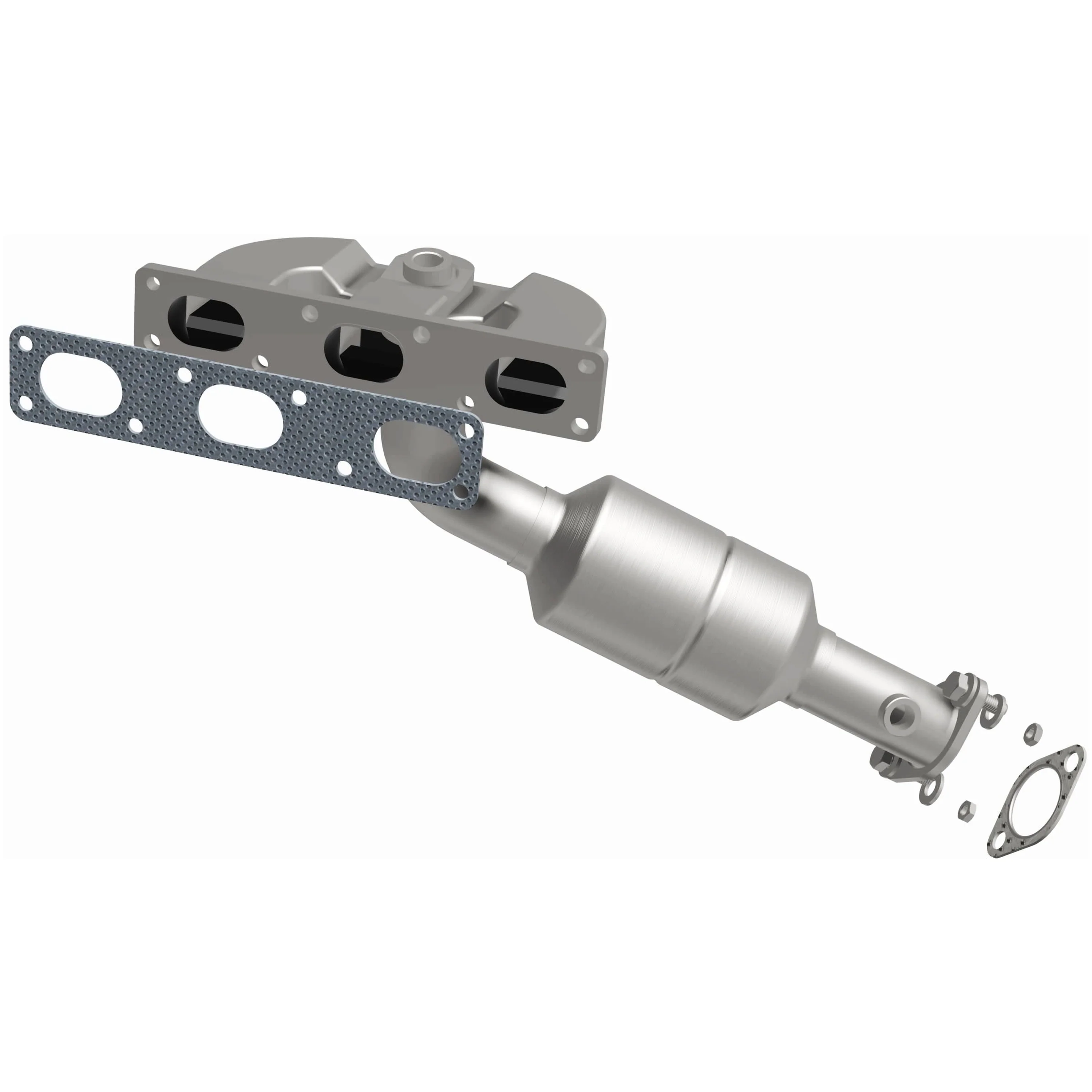 MagnaFlow 2004-2005 BMW 525i 2.5L | 2004-2005 BMW 530i 3.0L OEM Grade Federal / EPA Compliant Direct-Fit Manifold Catalytic Converter 49770 - Image 4
