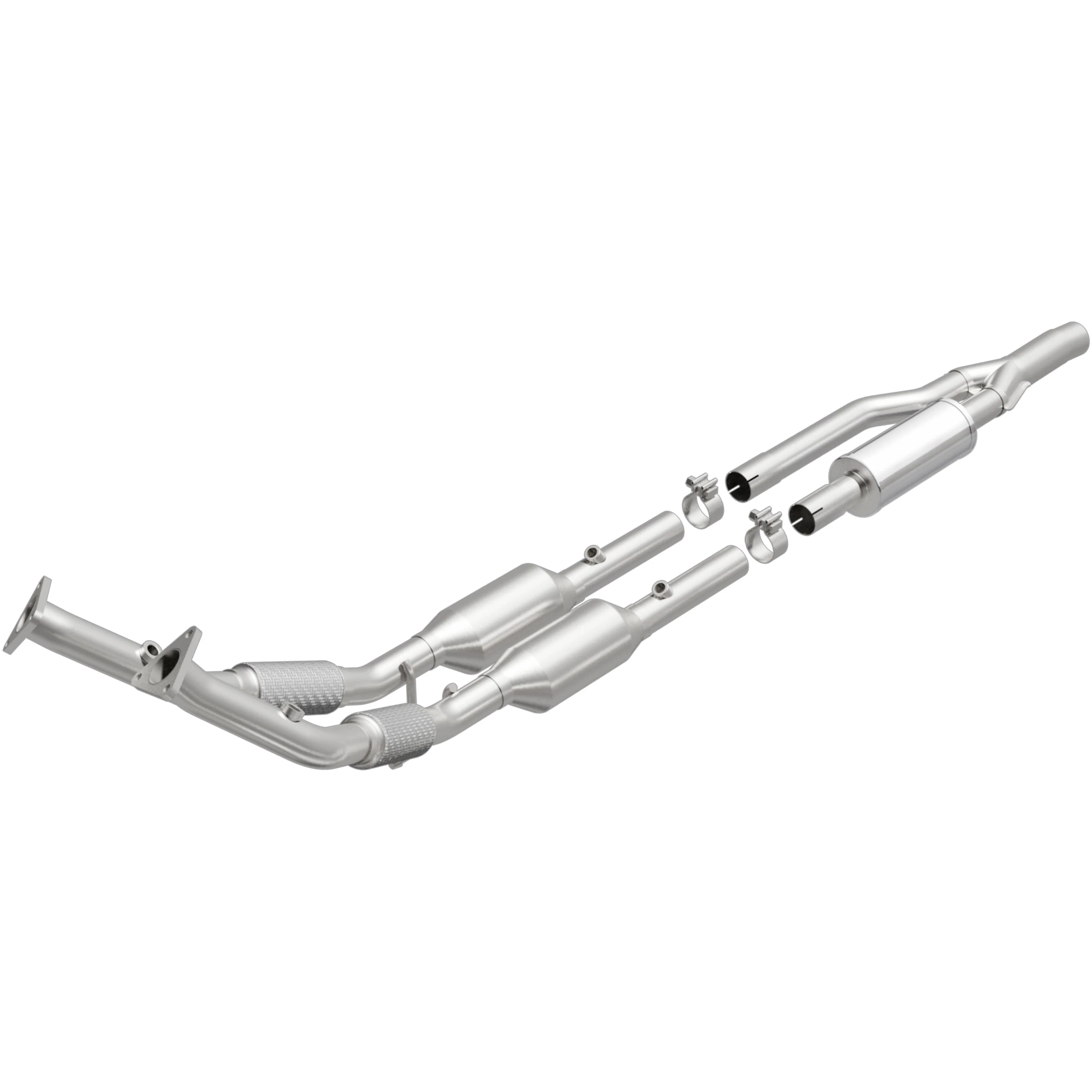 MagnaFlow 2006-2009 Audi A3 Quattro 3.2L | 2008 Volkswagen R32 3.2L OEM Grade Federal / EPA Compliant Direct-Fit Catalytic Converter 49873