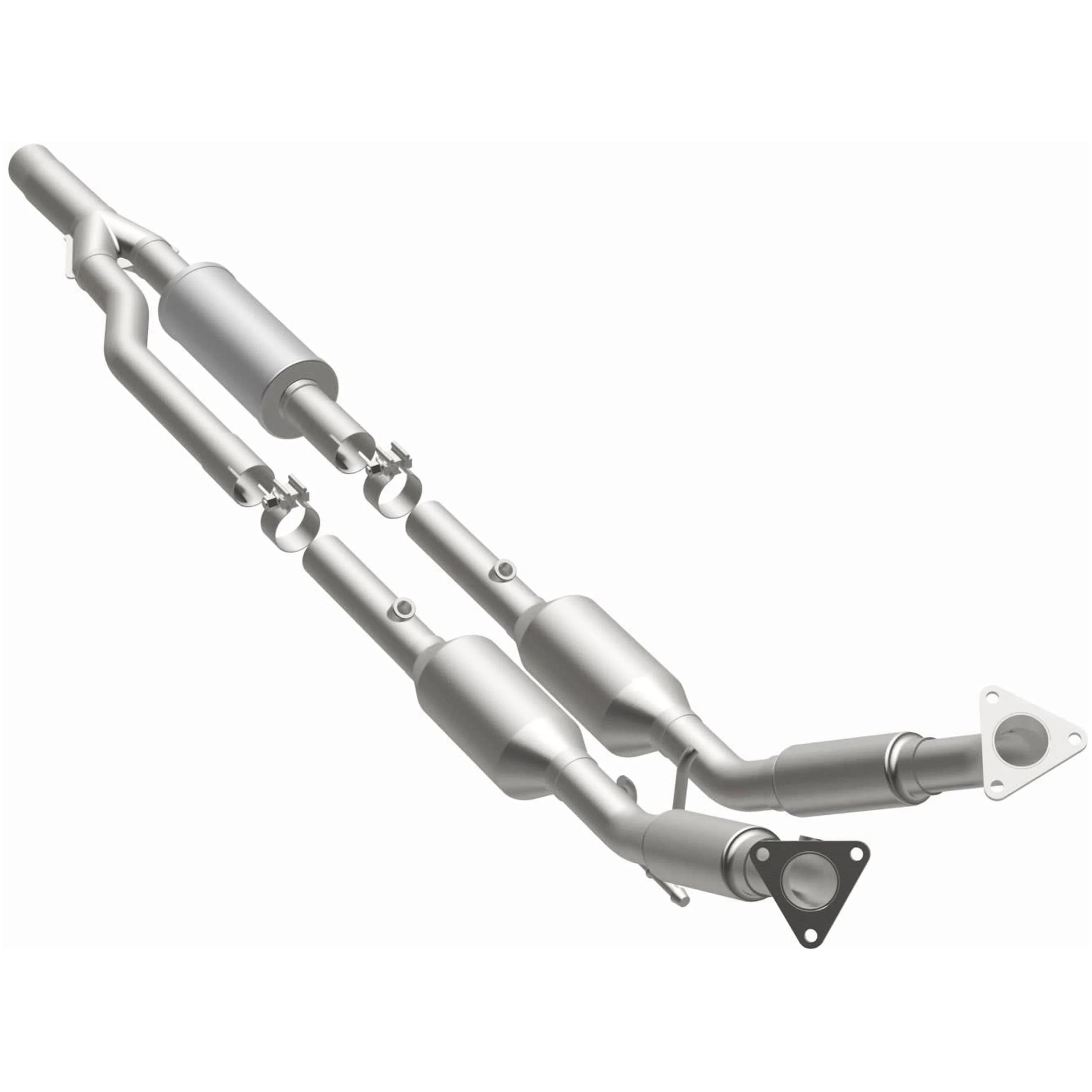 MagnaFlow 2006-2009 Audi A3 Quattro 3.2L | 2008 Volkswagen R32 3.2L OEM Grade Federal / EPA Compliant Direct-Fit Catalytic Converter 49873 - Image 2