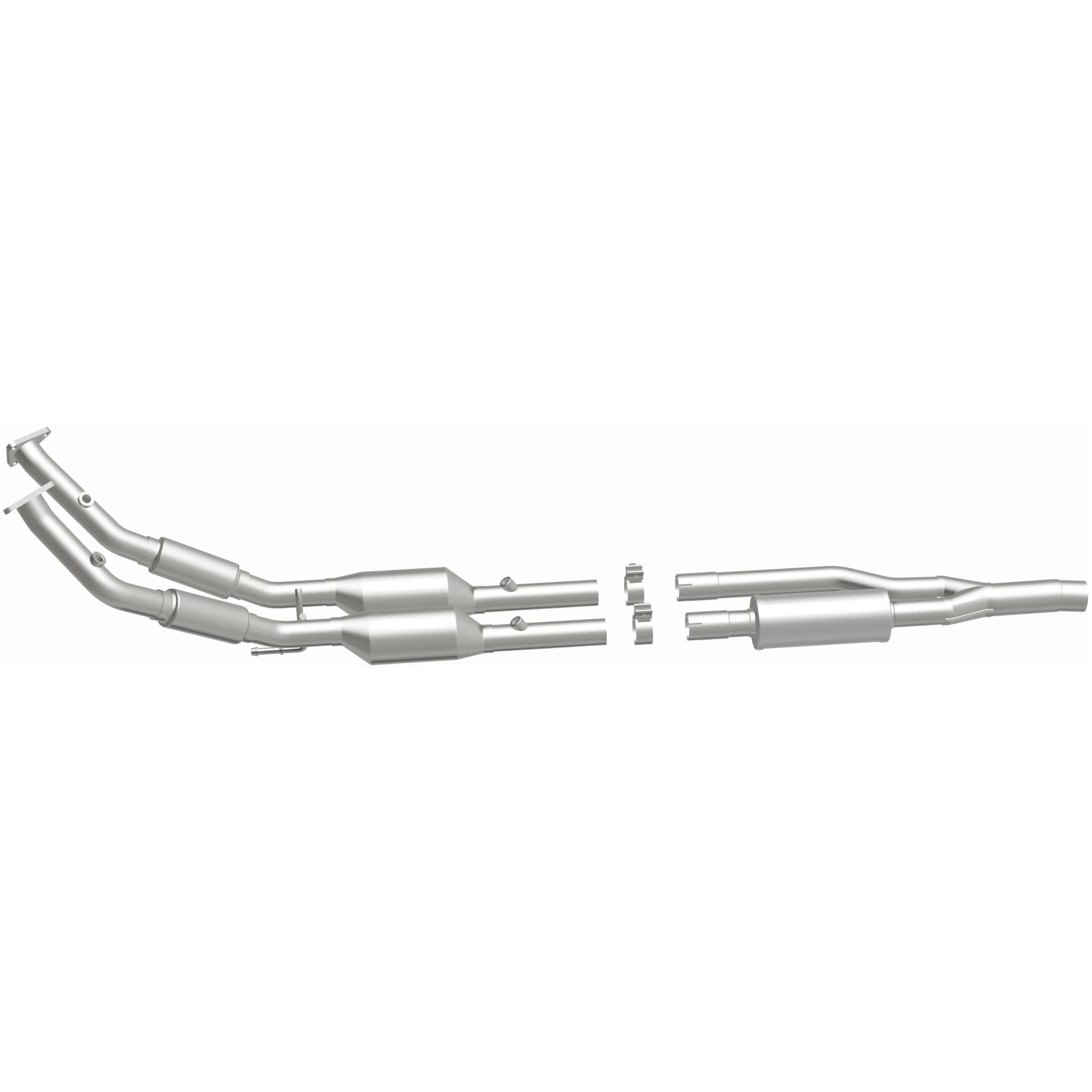 MagnaFlow 2006-2009 Audi A3 Quattro 3.2L | 2008 Volkswagen R32 3.2L OEM Grade Federal / EPA Compliant Direct-Fit Catalytic Converter 49873 - Image 4