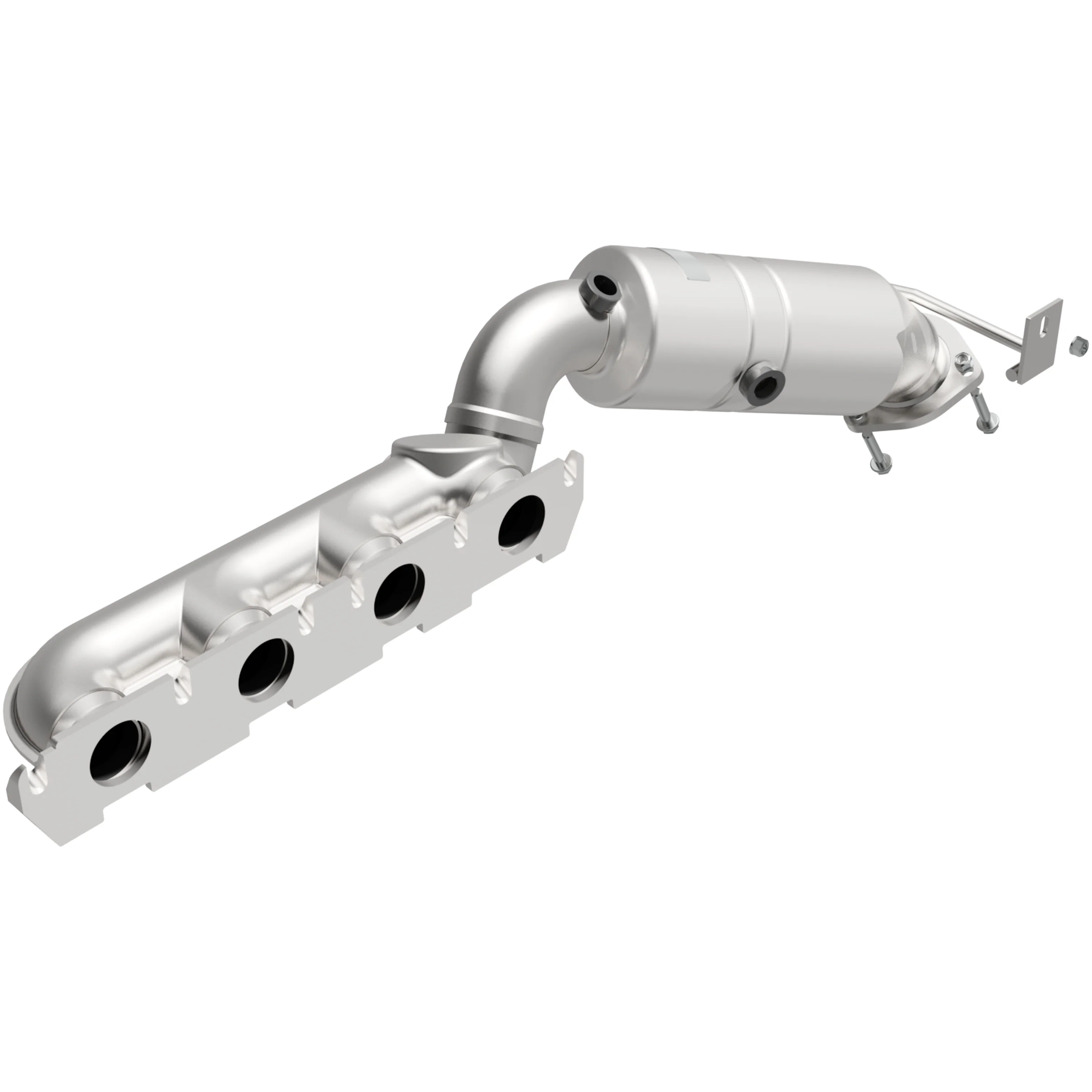 MagnaFlow 2007-2011 Audi A6 Quattro 4.2L | 2007-2010 Audi A8 Quattro 4.2L OEM Grade Federal / EPA Compliant Direct-Fit Manifold Catalytic Converter 51143