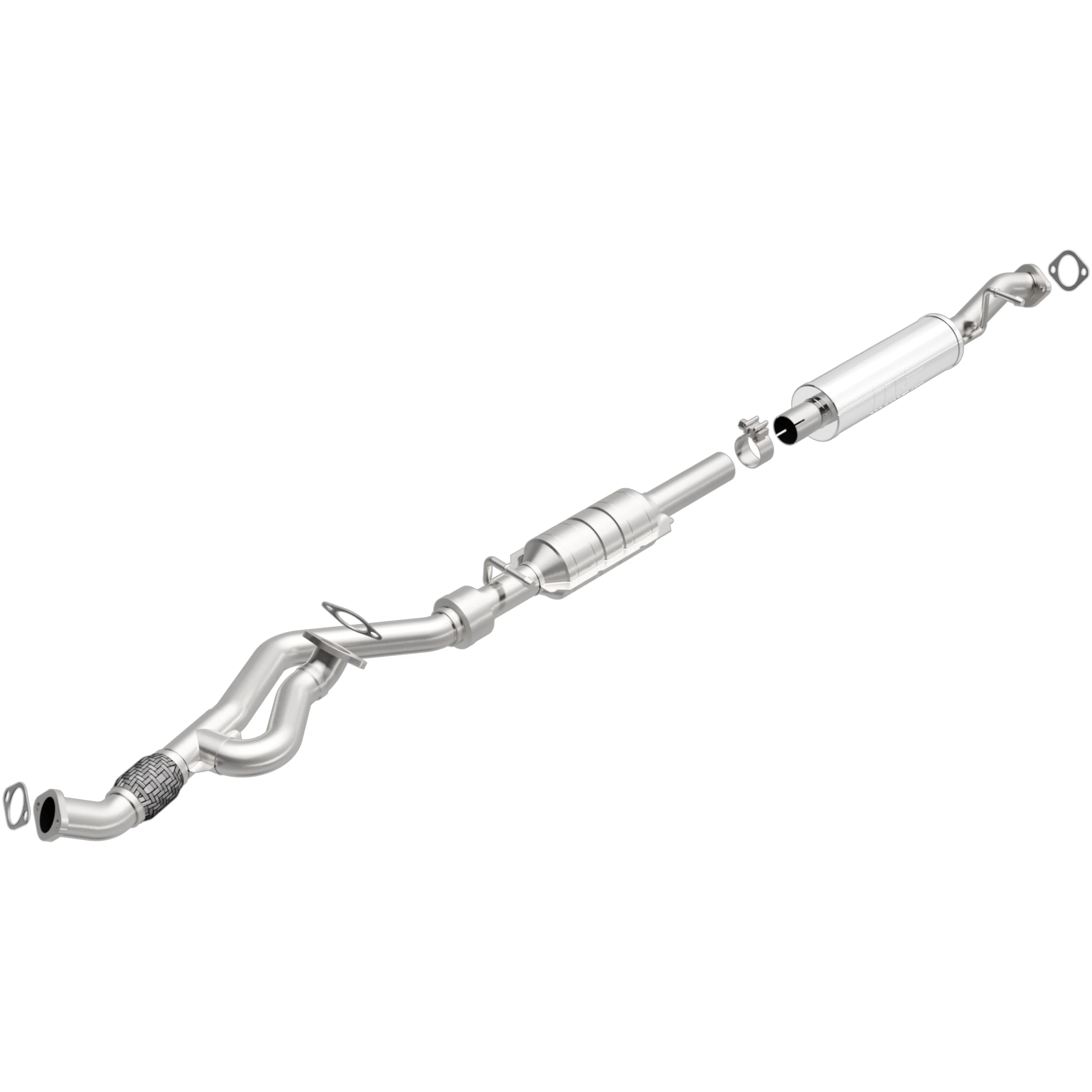 MagnaFlow 2005-2006 Hyundai Santa Fe 2.7L OEM Grade Federal / EPA Compliant Direct-Fit Catalytic Converter 51275