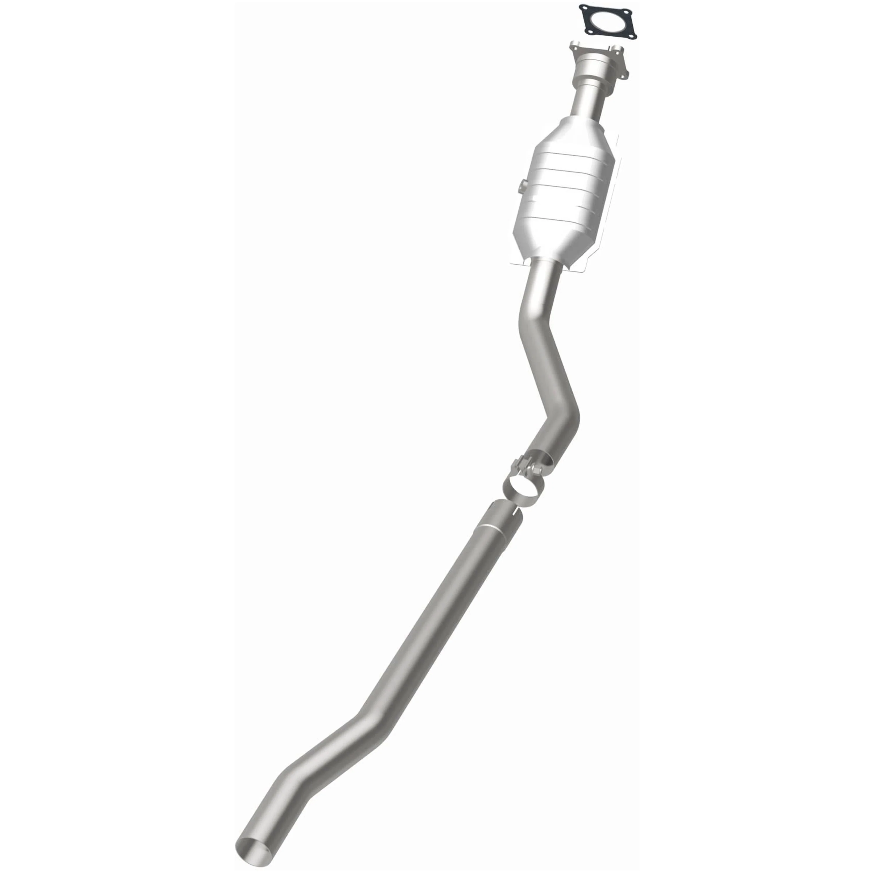 MagnaFlow 2001-2003 Chrysler Voyager 2.4L | 2001-2007 Dodge Caravan 2.4L OEM Grade Federal / EPA Compliant Direct-Fit Catalytic Converter 51614 - Image 3