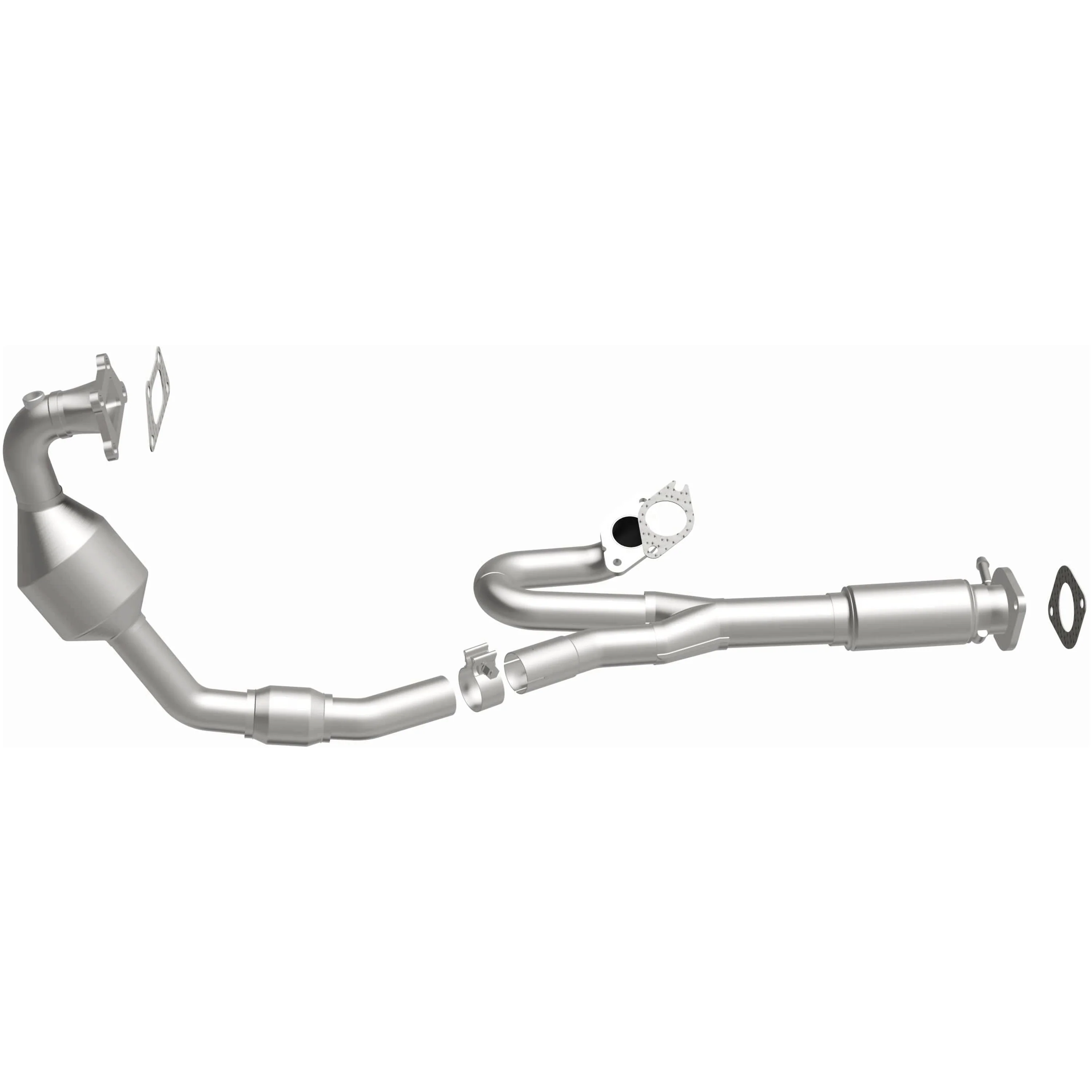 MagnaFlow 2010-2011 Cadillac SRX 3.0L | 2011 Saab 9-4X 3.0L OEM Grade Federal / EPA Compliant Direct-Fit Manifold Catalytic Converter 52219 - Image 4
