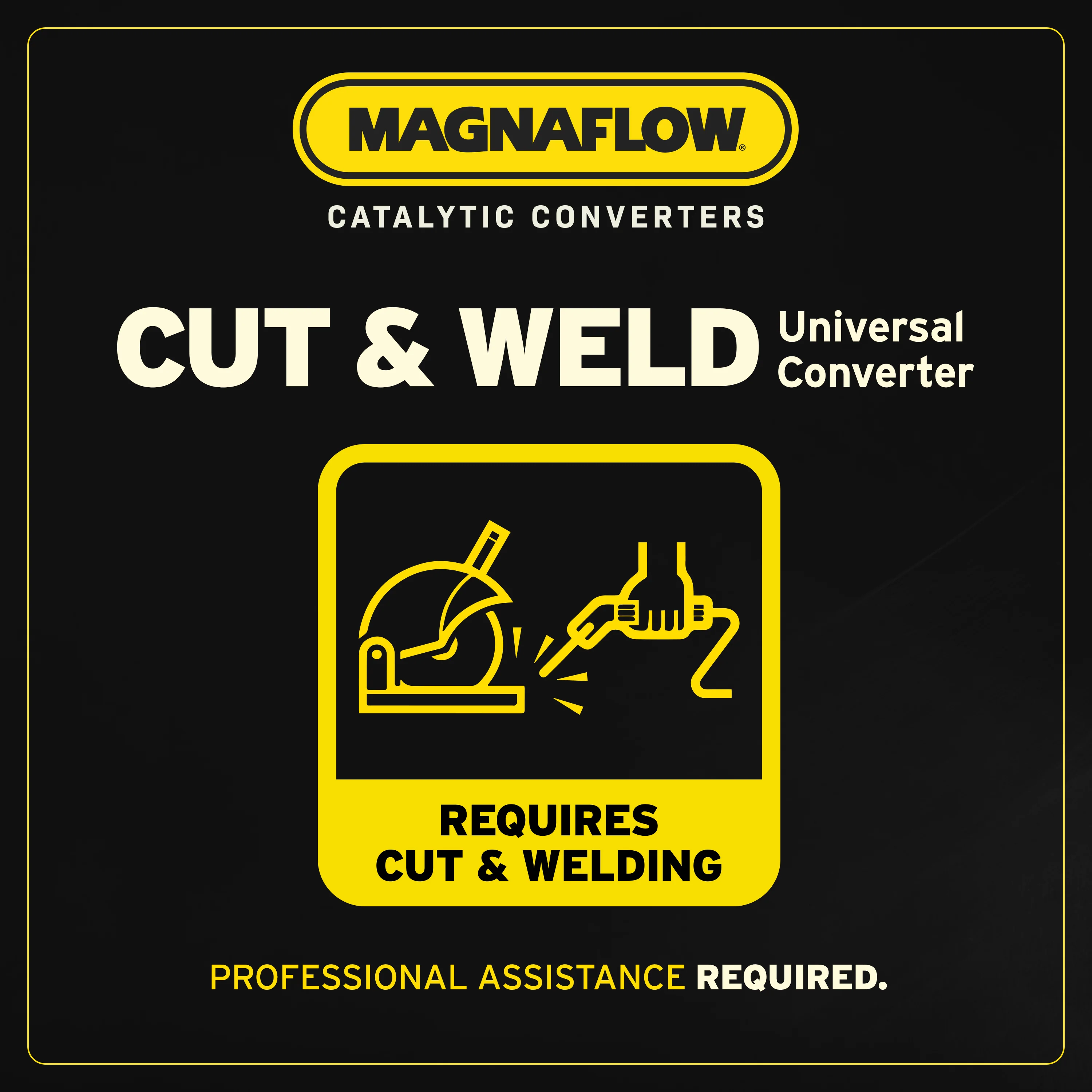 MagnaFlow California Grade CARB Compliant Universal Catalytic Converter 5421204 - Image 3