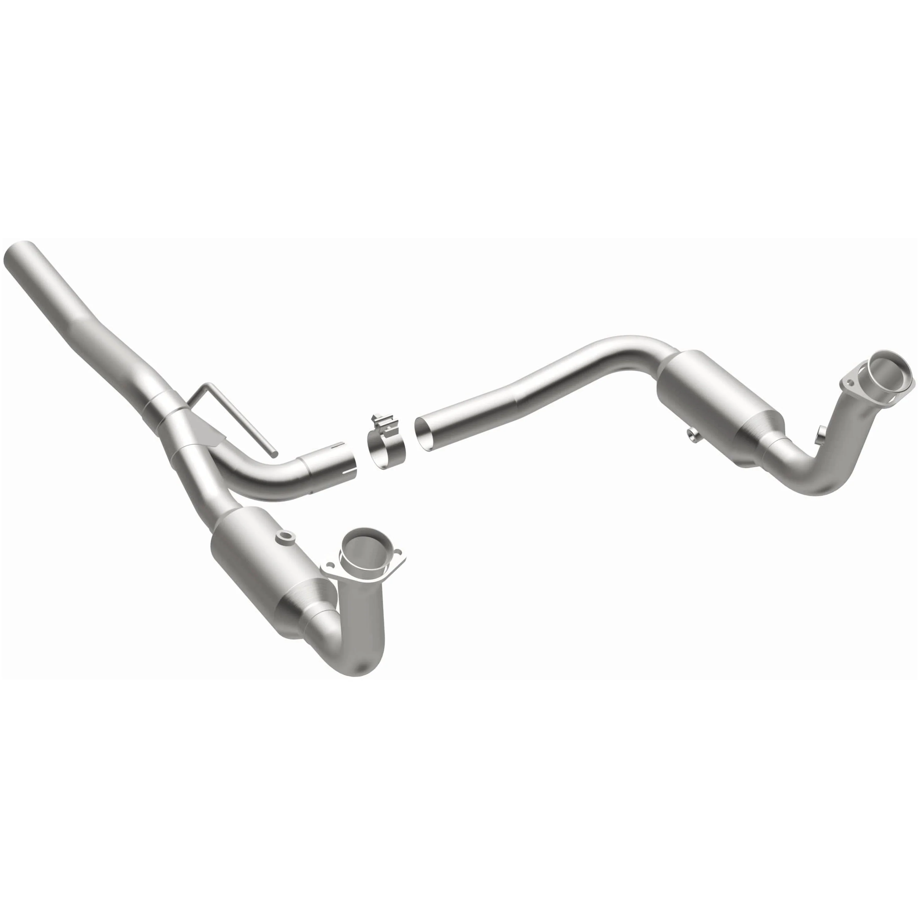 MagnaFlow 2007-2008 Dodge Nitro 3.7L | 2008 Jeep Liberty 3.7L California Grade CARB Compliant Direct-Fit Catalytic Converter 5451187 - Image 2
