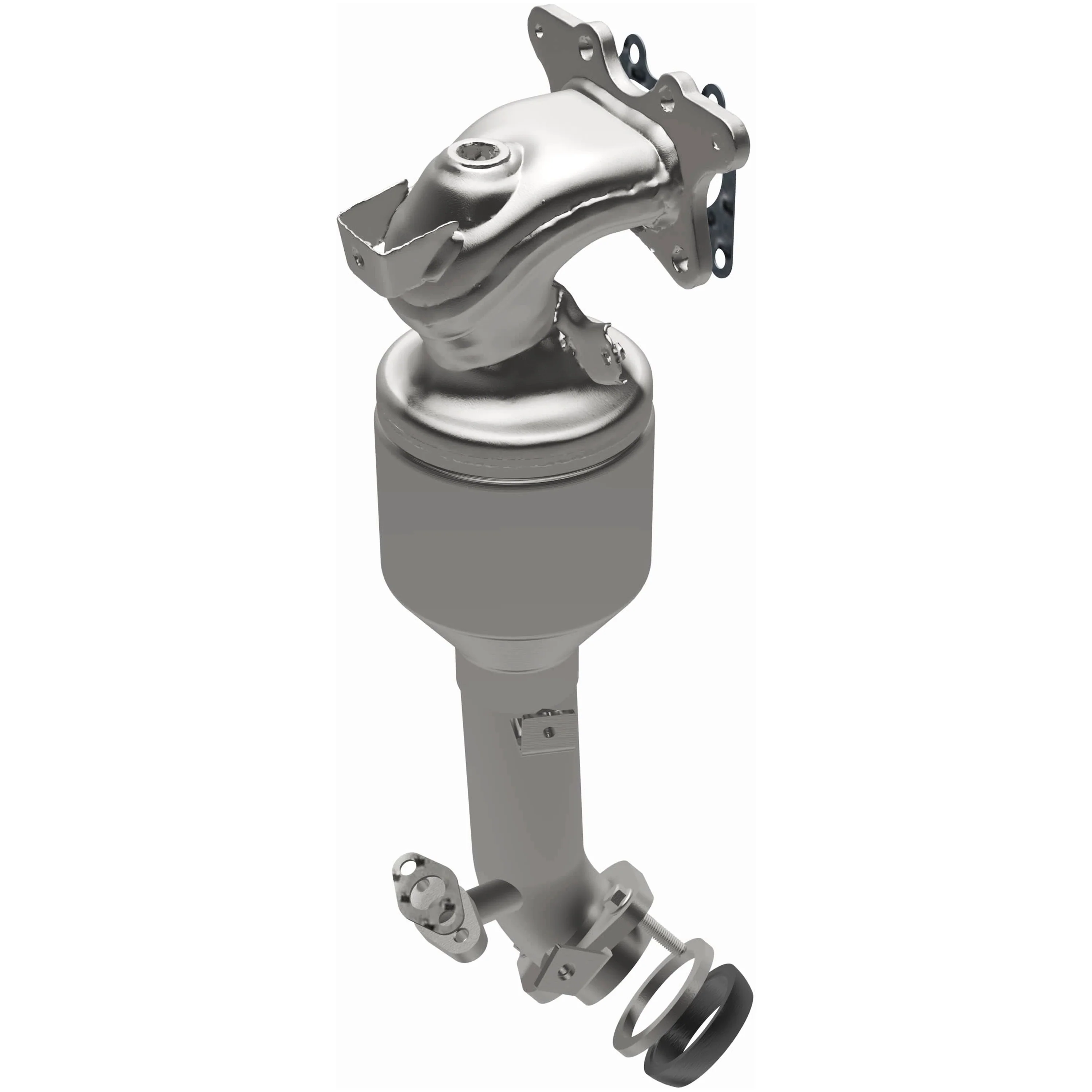 MagnaFlow 2014-2015 Honda Civic 1.8L California Grade CARB Compliant Direct-Fit Manifold Catalytic Converter 5531022 - Image 2