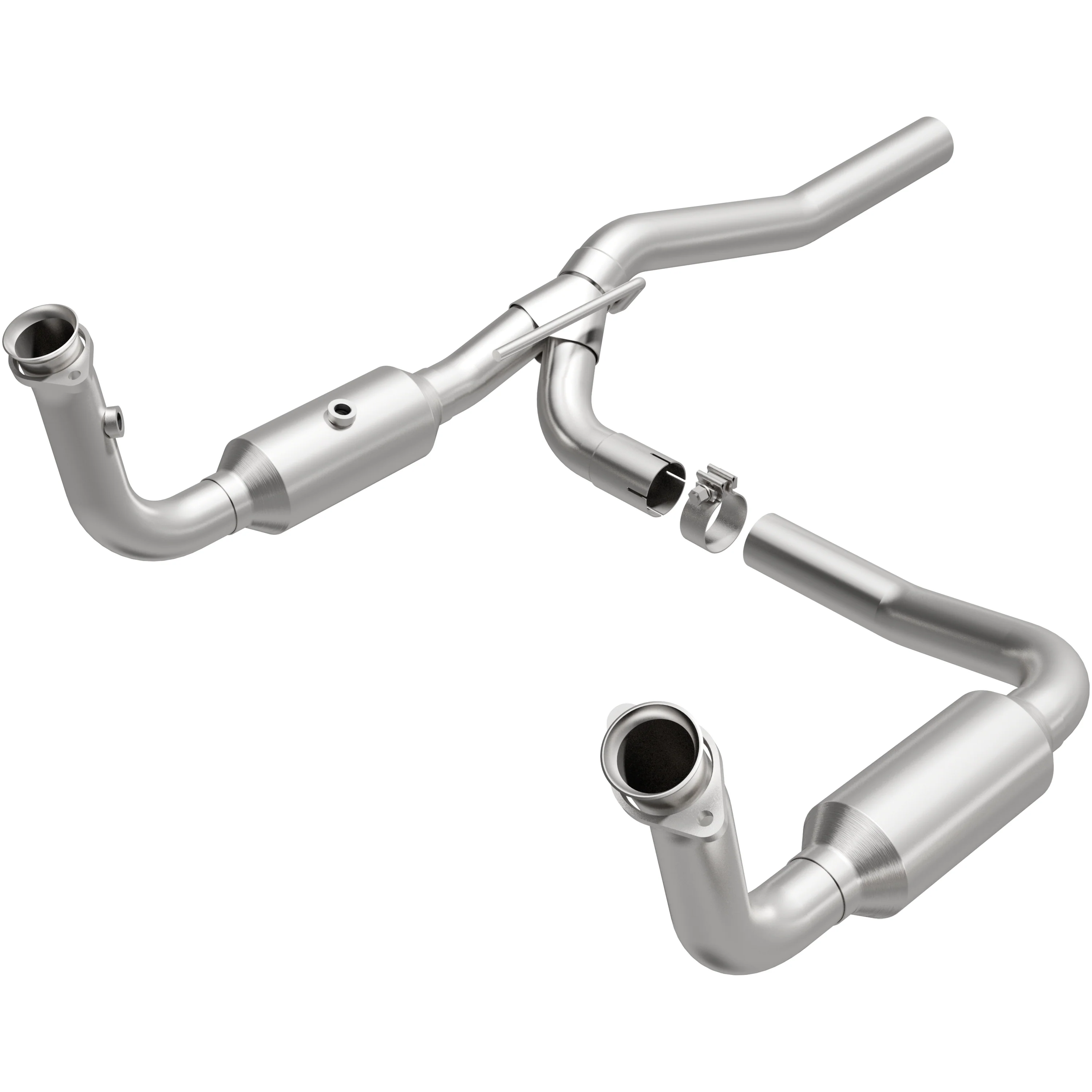 MagnaFlow 2007-2008 Dodge Nitro 3.7L | 2008 Jeep Liberty 3.7L California Grade CARB Compliant Direct-Fit Catalytic Converter 5551187