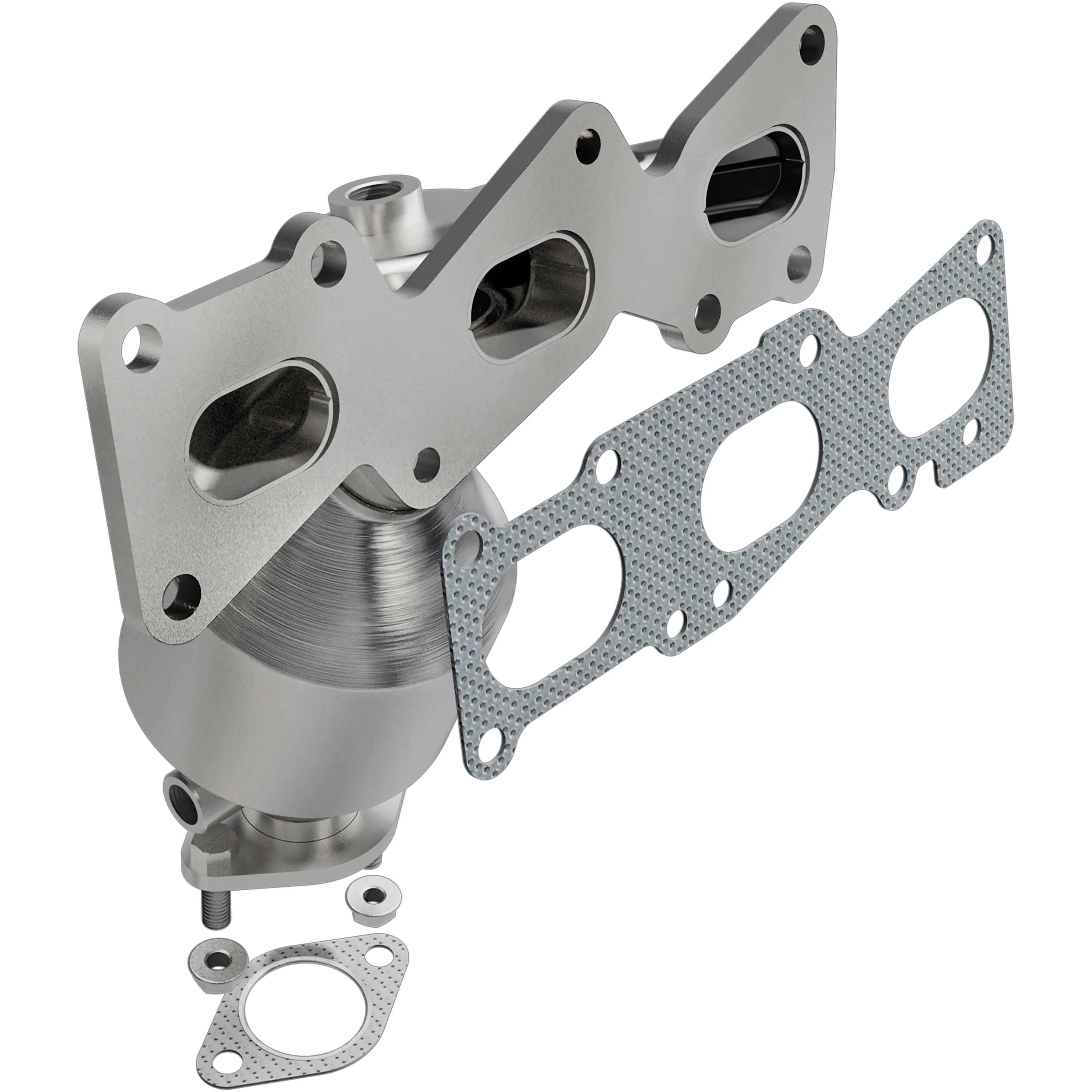 MagnaFlow 2007-2009 Hyundai Santa Fe 3.3L California Grade CARB Compliant Direct-Fit Manifold Catalytic Converter 5582201