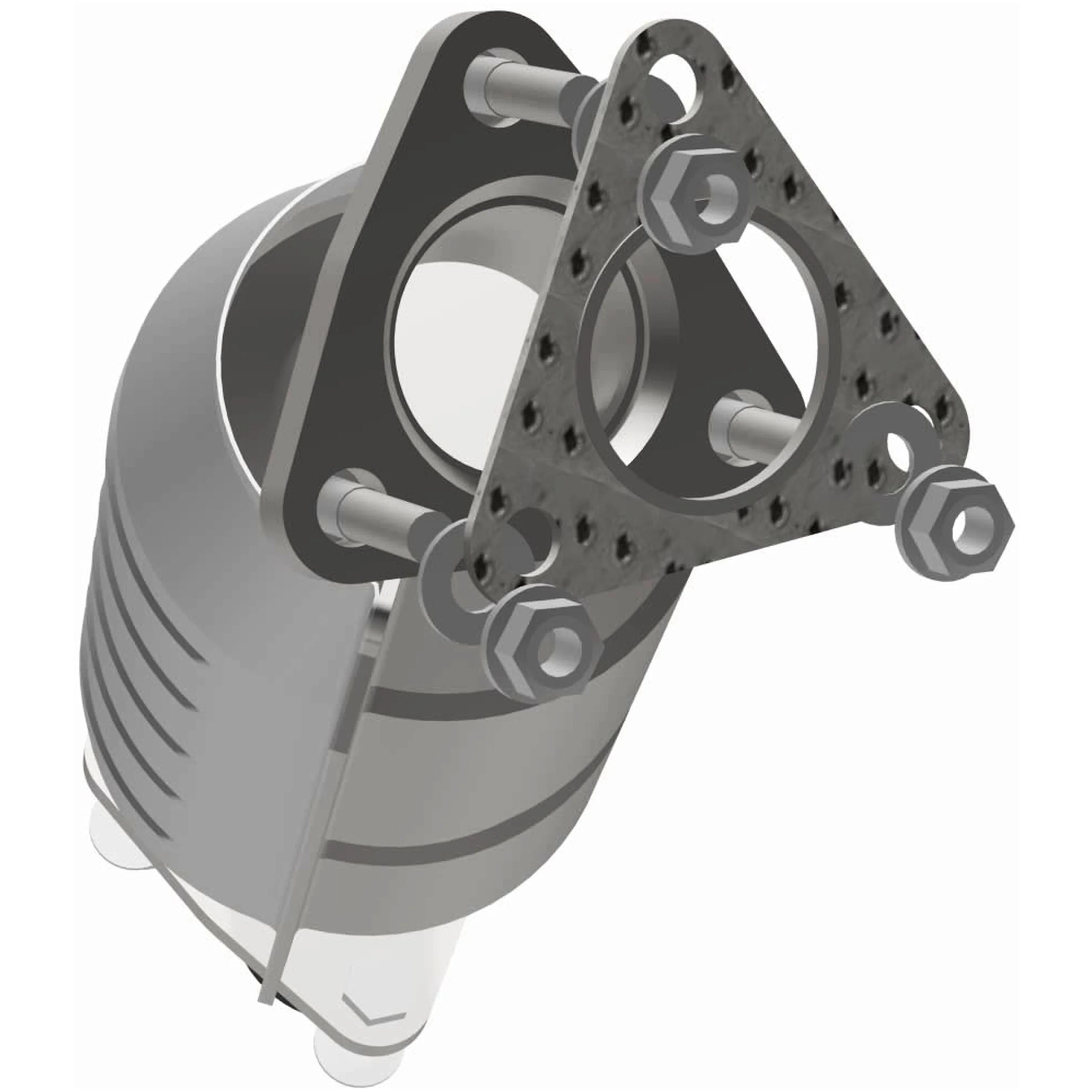 MagnaFlow 1999-2003 Nissan Frontier 3.3L | 2000-2004 Nissan Xterra 3.3L HM Grade Federal / EPA Compliant Direct-Fit Catalytic Converter 93222 - Image 2