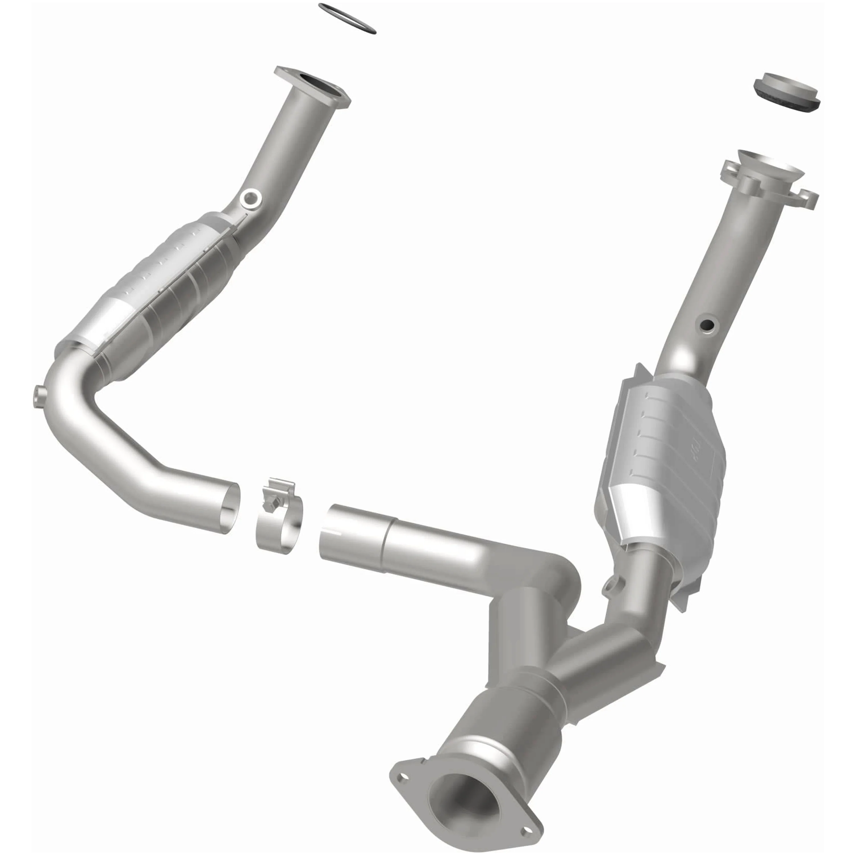 MagnaFlow HM Grade Federal / EPA Compliant Direct-Fit Catalytic Converter 93496 - Image 3
