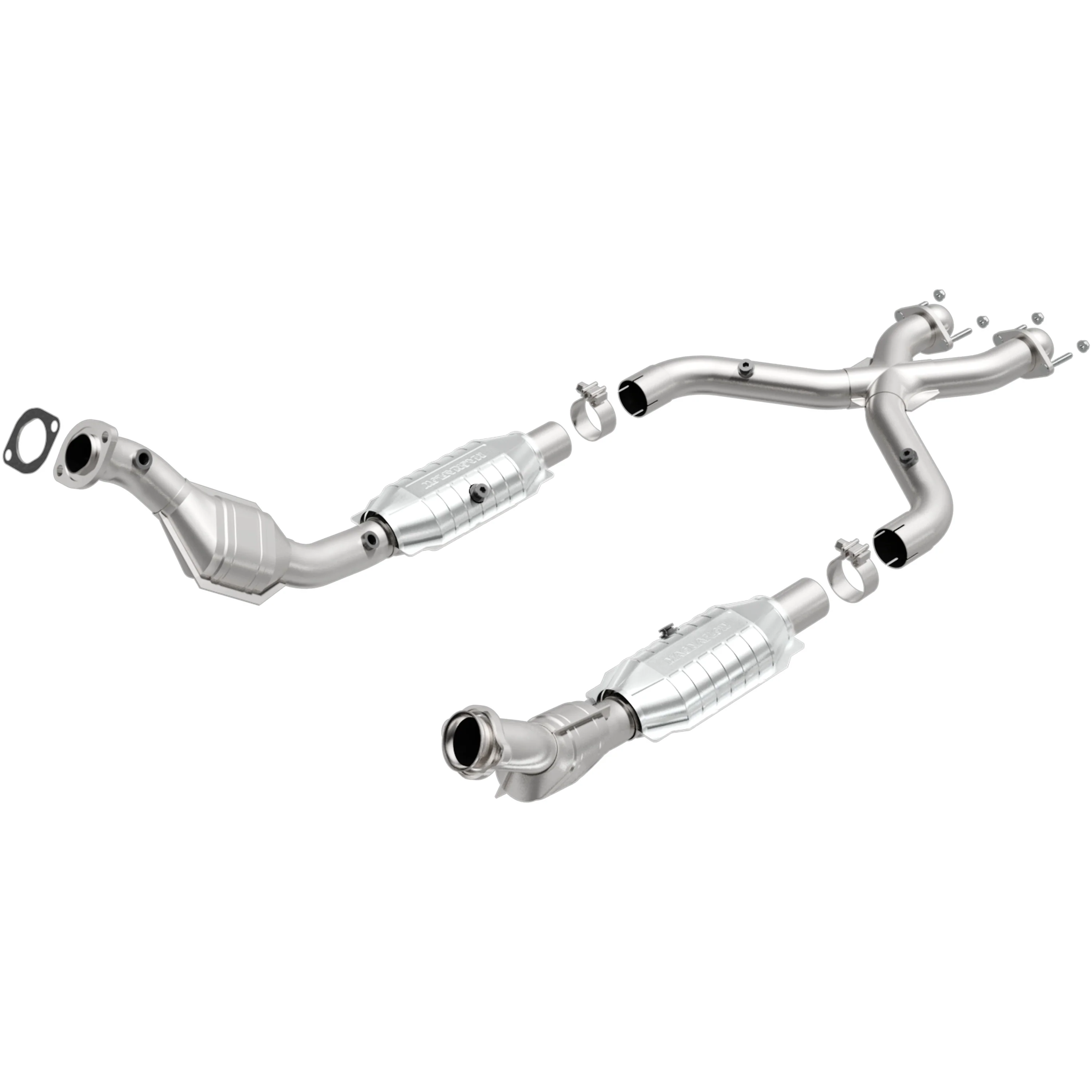 MagnaFlow 1999-2004 Ford Mustang GT 4.6L HM Grade Federal / EPA Compliant Direct-Fit Catalytic Converter 93671